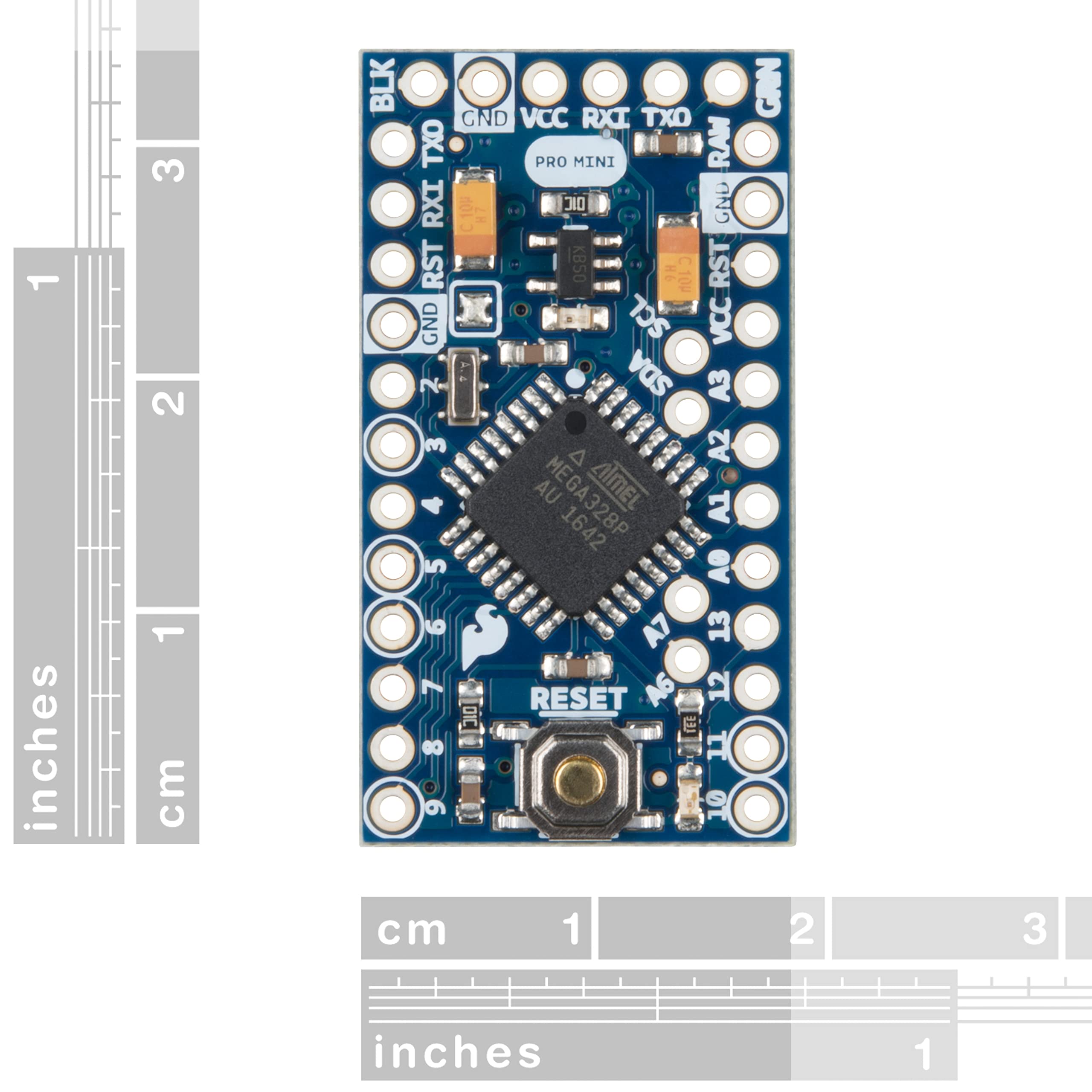Sparkfun Pro Mini Atmega328 5V/16Mhz Development Board Compatible With Arduino Boards And Ide