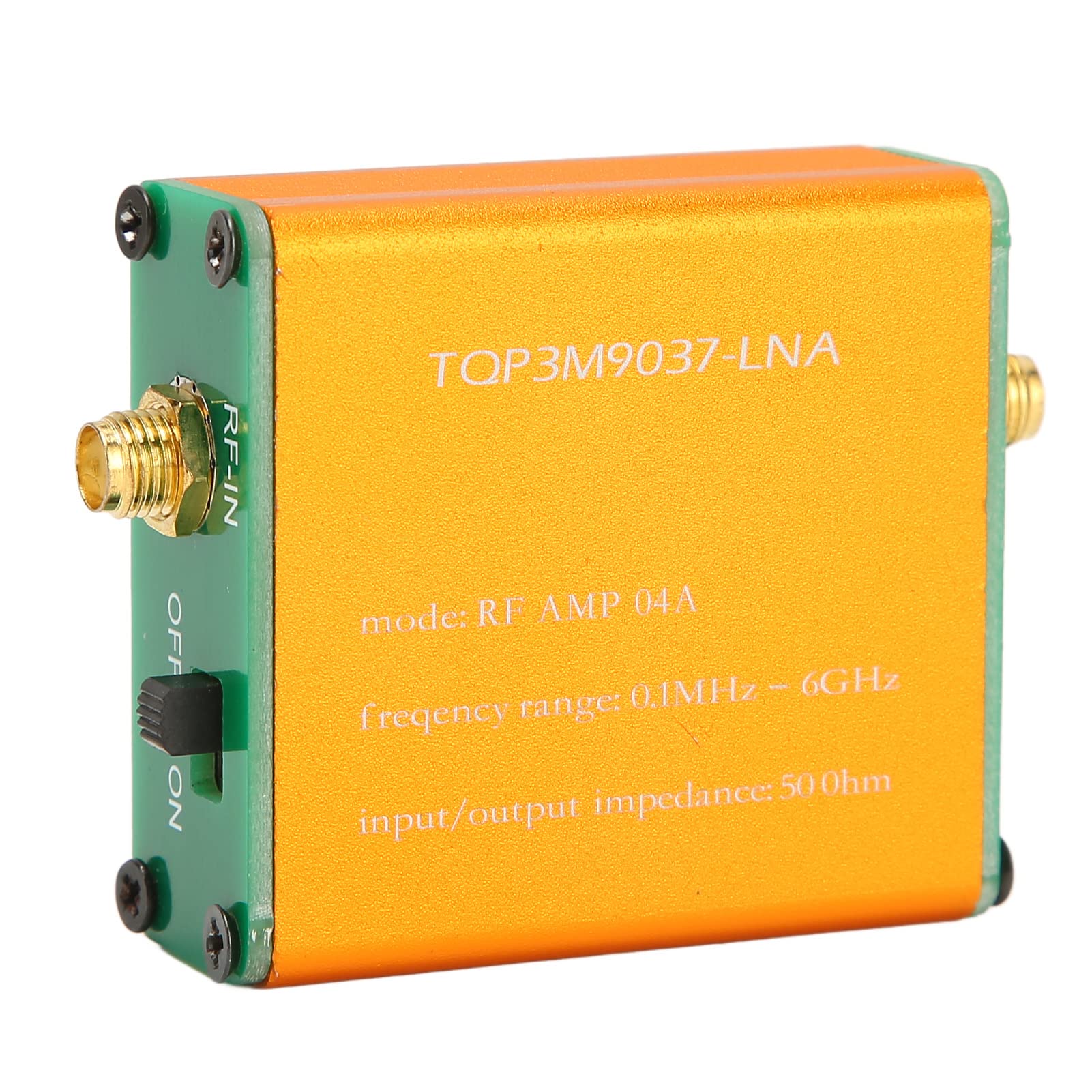 Low Noise Amplifier Module, 20Db High Gain Lna Metal 0.1Mhz6Ghz Full Band Rf Amplifier Sma Female Head For Remote Control Receiv