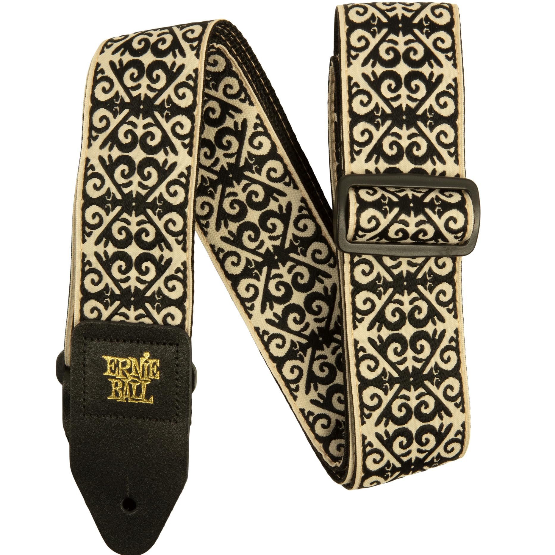 Ernie Ball Jacquard Guitar Strap, Montebello Iron (P05344), 41 - 72