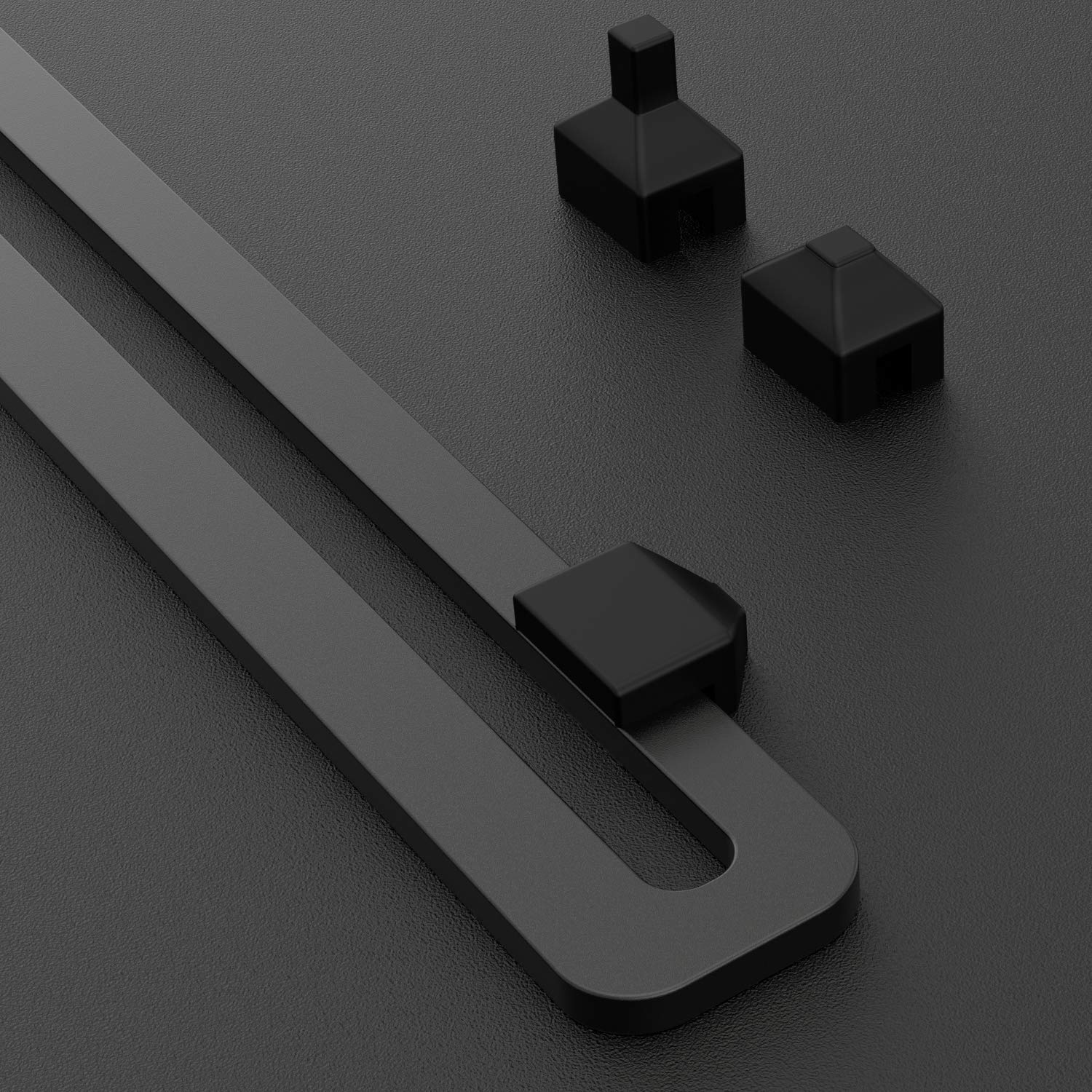 upHere GL05 Graphics Card GPU Brace Support, Anodized Aluminum, Black Holster for Single/Dual Slot Cards - Not for 3080 Ti