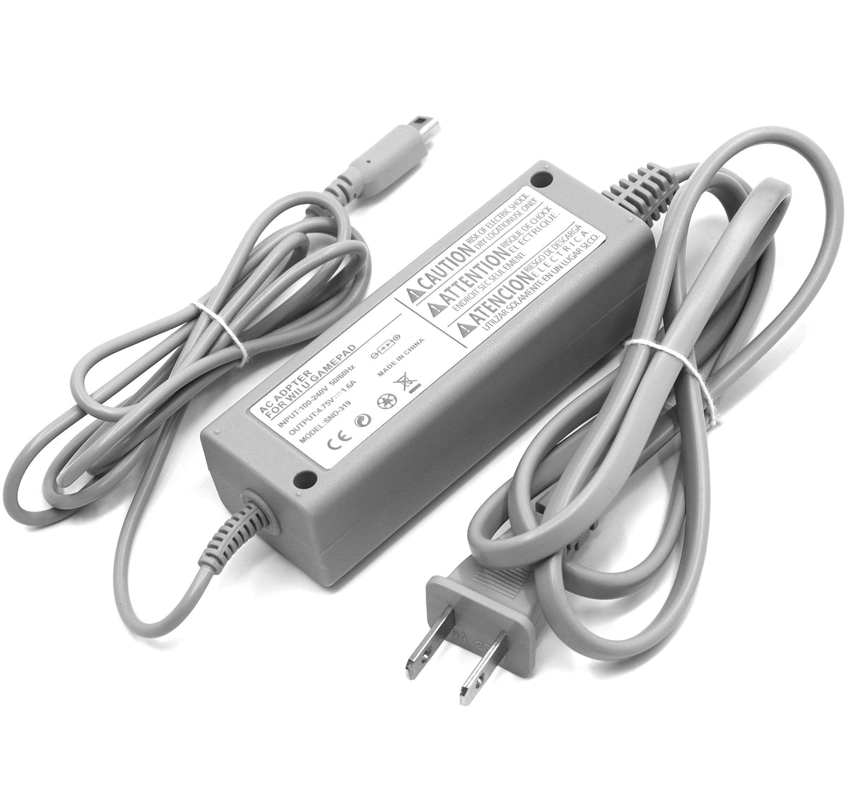 Youshares Interchangable Power Charging Adapter, Power Supply Cord Ac Adapter & Cable Compatible For Nintendo Wiiu Gamepad (Ac A