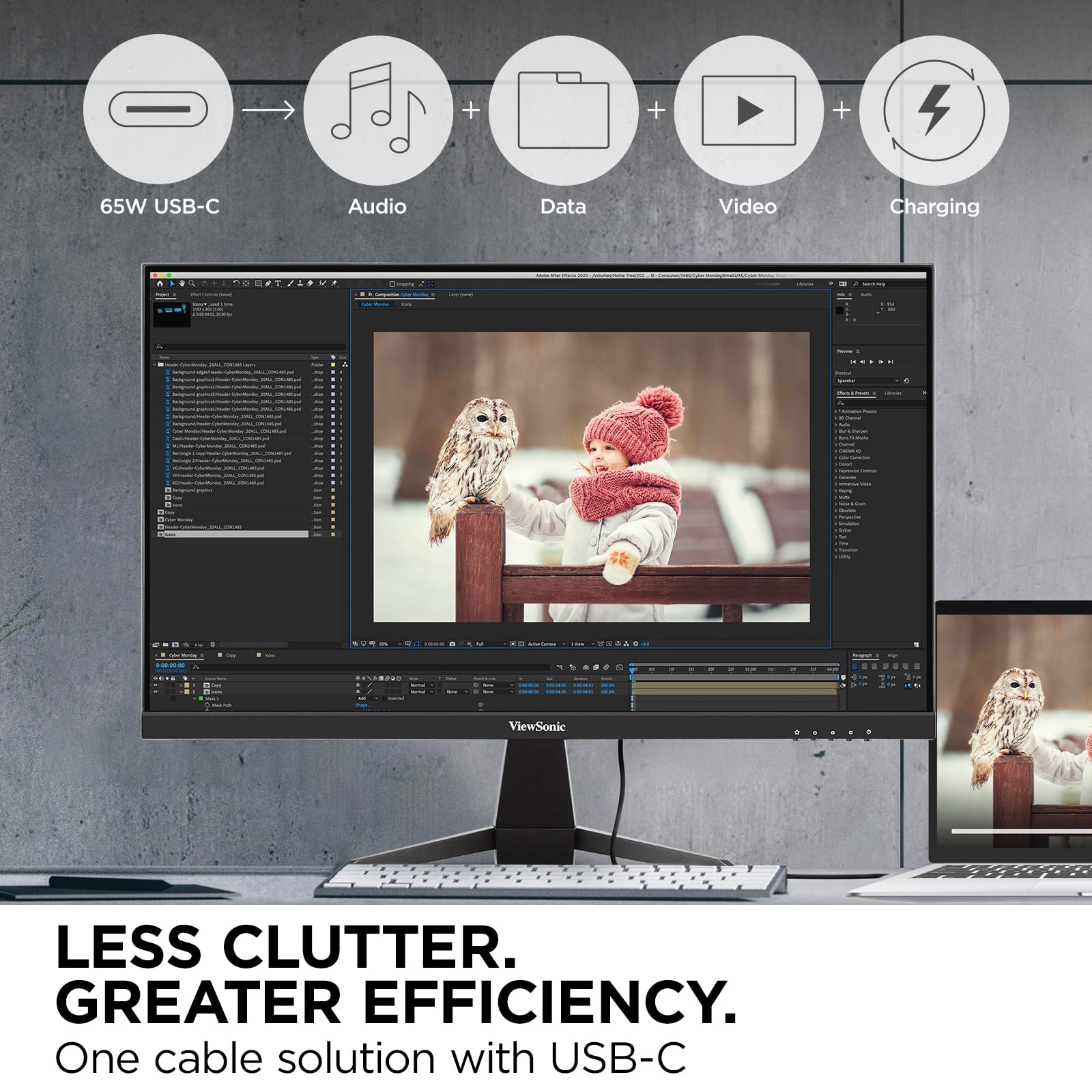 24'' 1080P Ips Monitor|24 1080P Ips Monitor With 65W Usb C And Hdmi.|209|159.99|None|None|