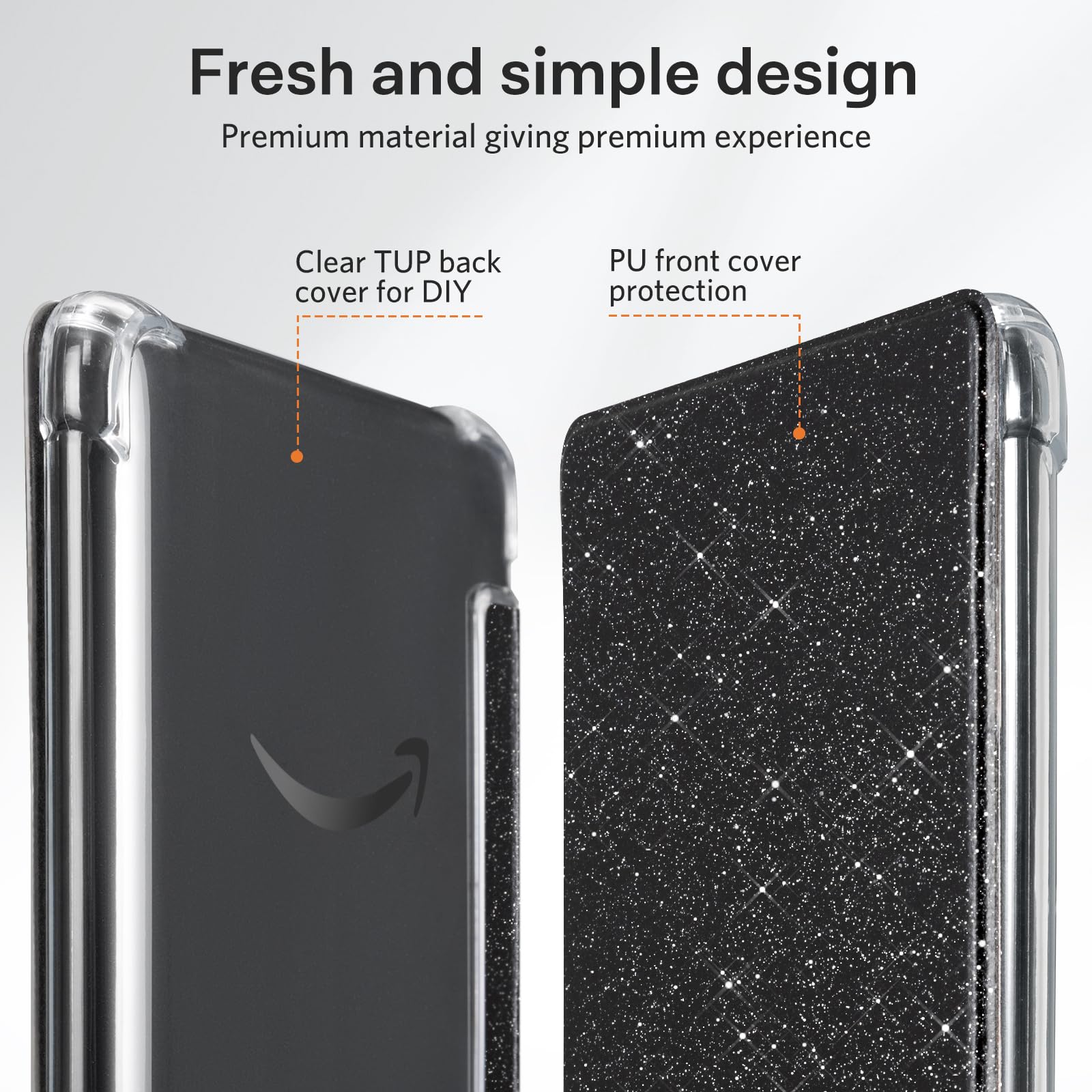 Cobak Case For 6'' All New Kindle 11Th Gen (2022)   Ultra Slim Transparent Clear Tpu Back Shell Protective Cover With Auto Wake/