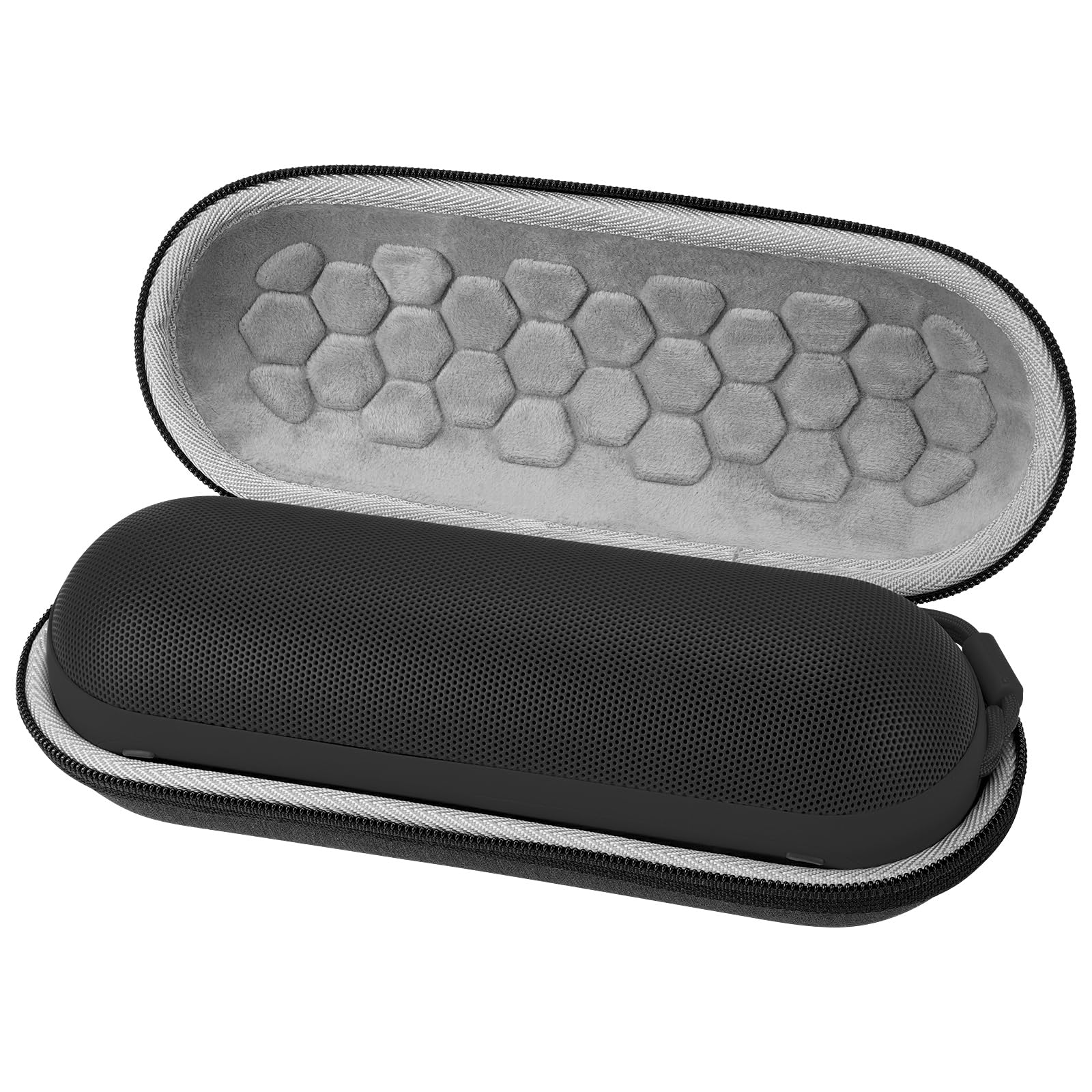 Toccool Hard Shell Case, Compatible With Beats Pill Wireless Bluetooth Speaker, Portable Speaker Carrying Case With Extra Mesh P