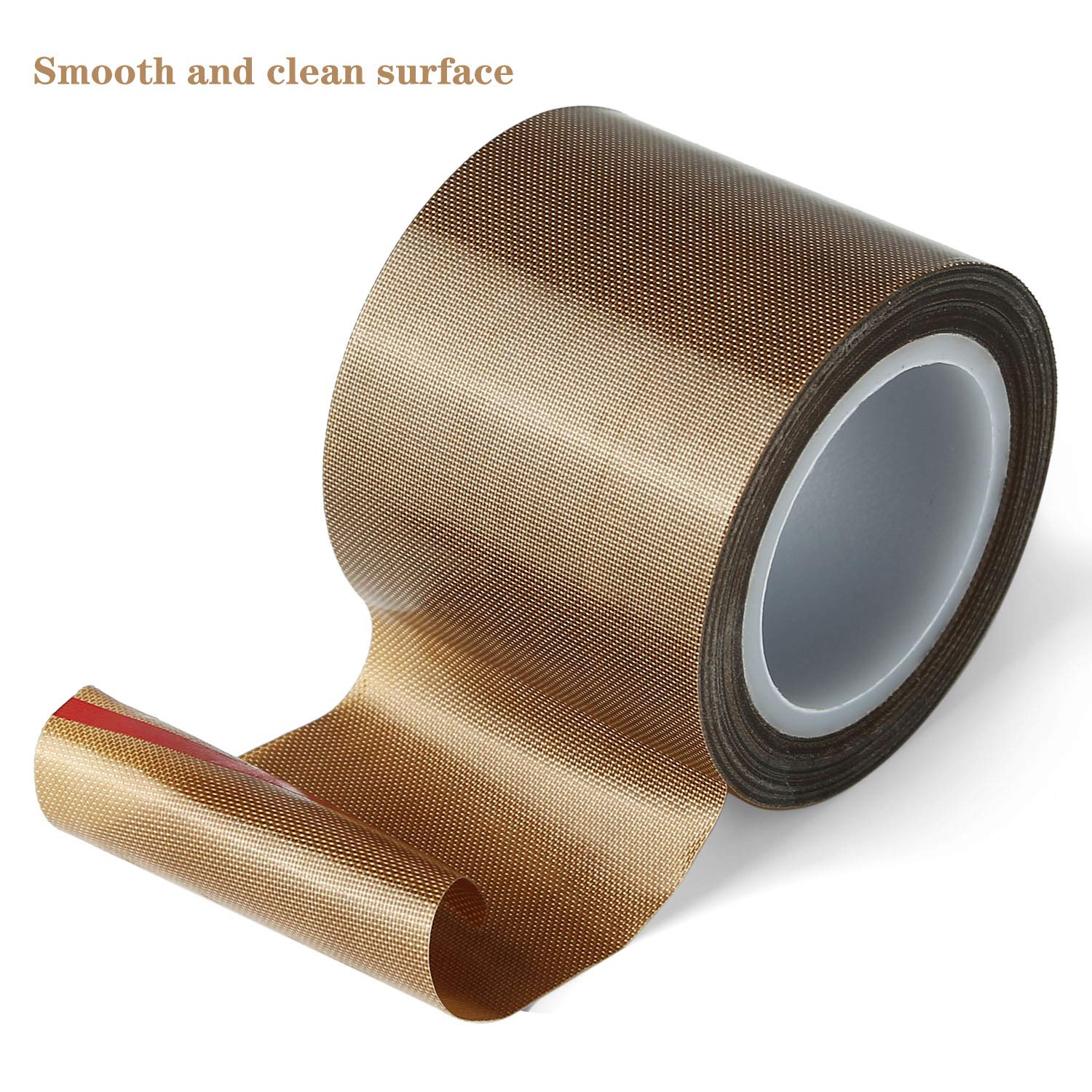 Ivict Teflon Tape/Ptfe Tape For Vacuum Sealer Machine,Hand And Impulse Sealers (1/2 Inch X 33 Feet) Suitable For Foodsaver, Seal