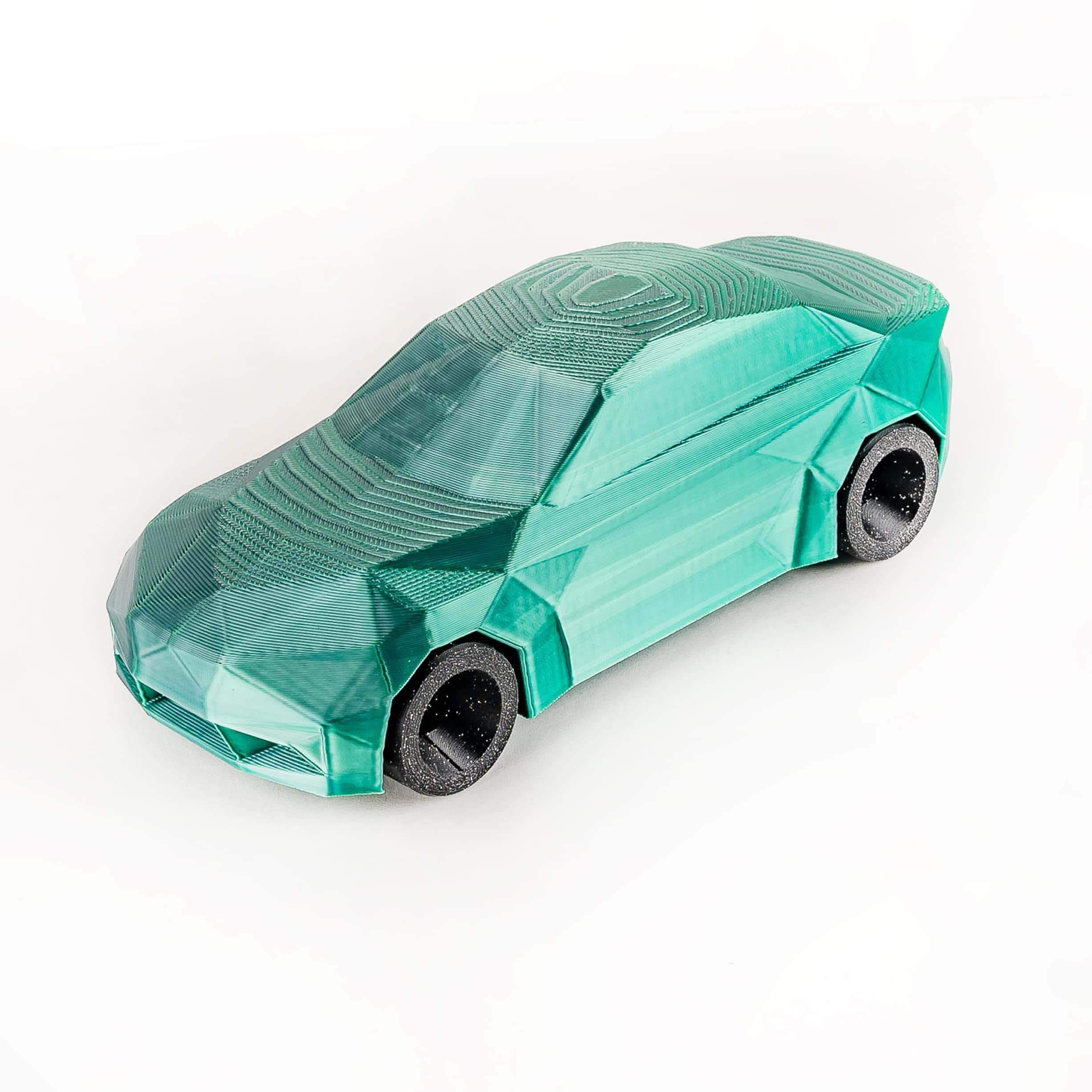 Polymaker Dual Color Silk Pla Filament 1.75Mm Silk Jadeite (Green Chrome), Coextrusion Shiny 3D Printer Pla Filament Dichromatic