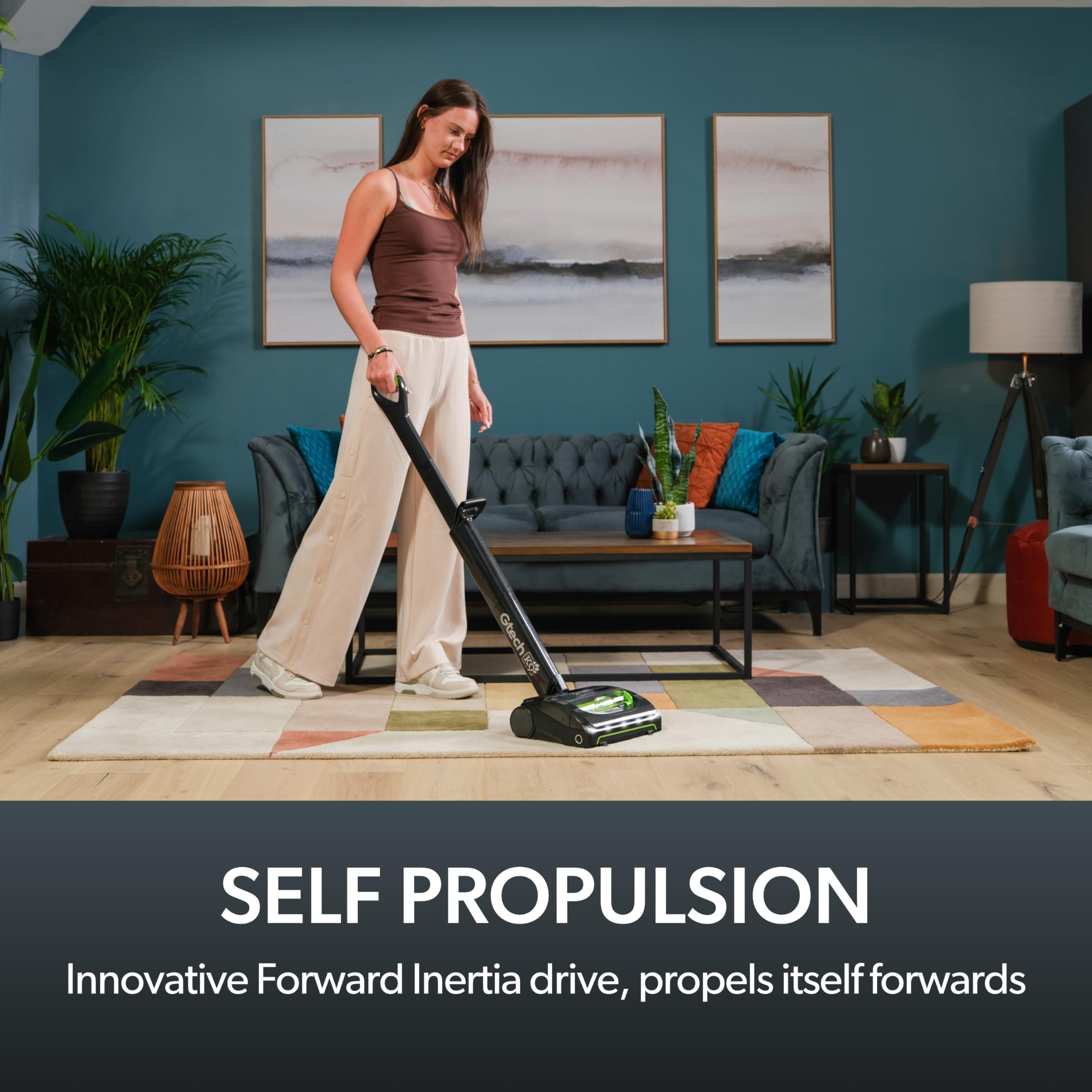 Gtech Airram 2 K9 Cordless Vacuum Cleaner With Scented Cartridges   Removes Tough Pet Hair   Perfect For Carpet And Hardwood Flo