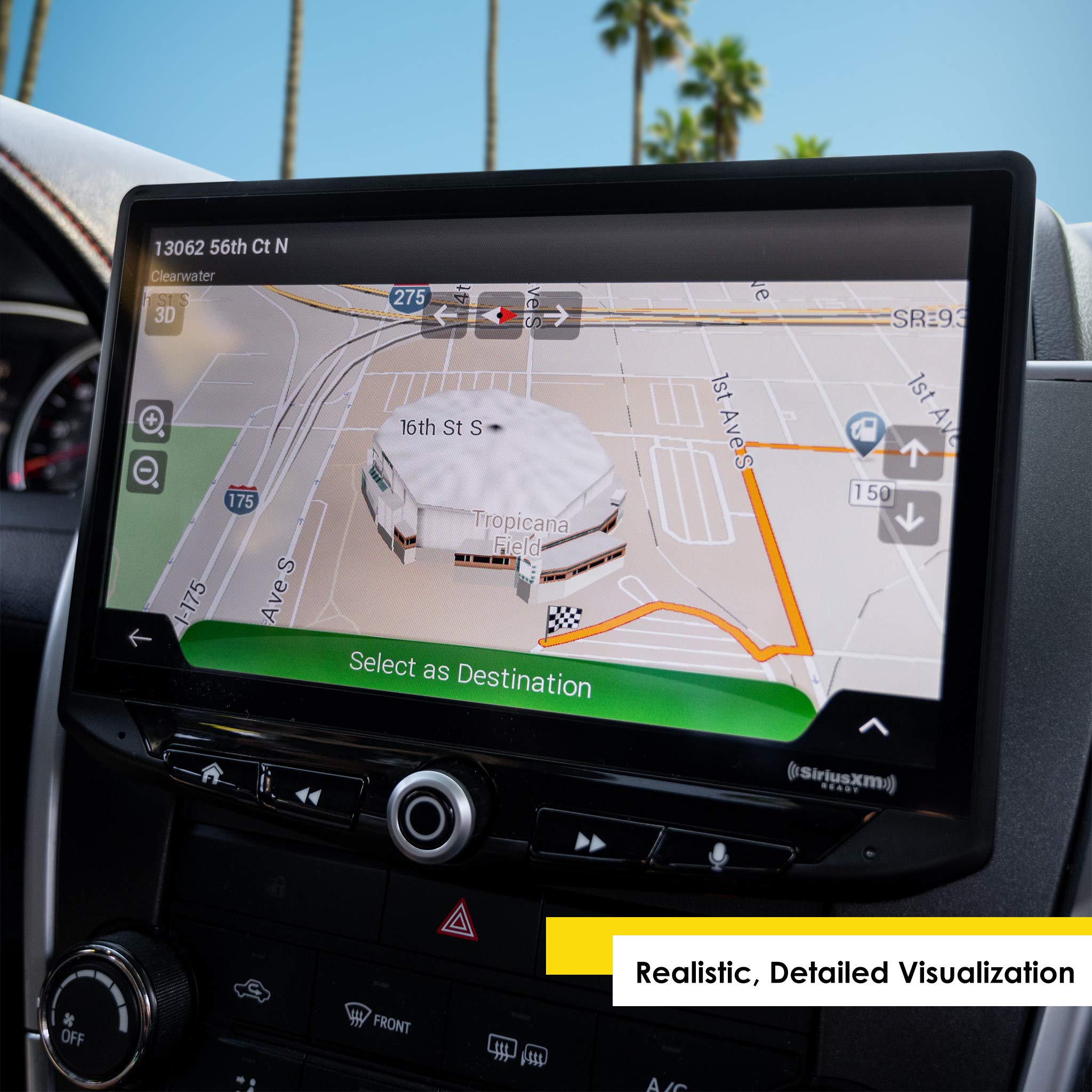 Stinger Igo Gps Navigation Card For Heigh10 & Elev8 Radios Only, Pre Load Nav App Offline Maps Sd Card W/Detailed Landmarks Lane