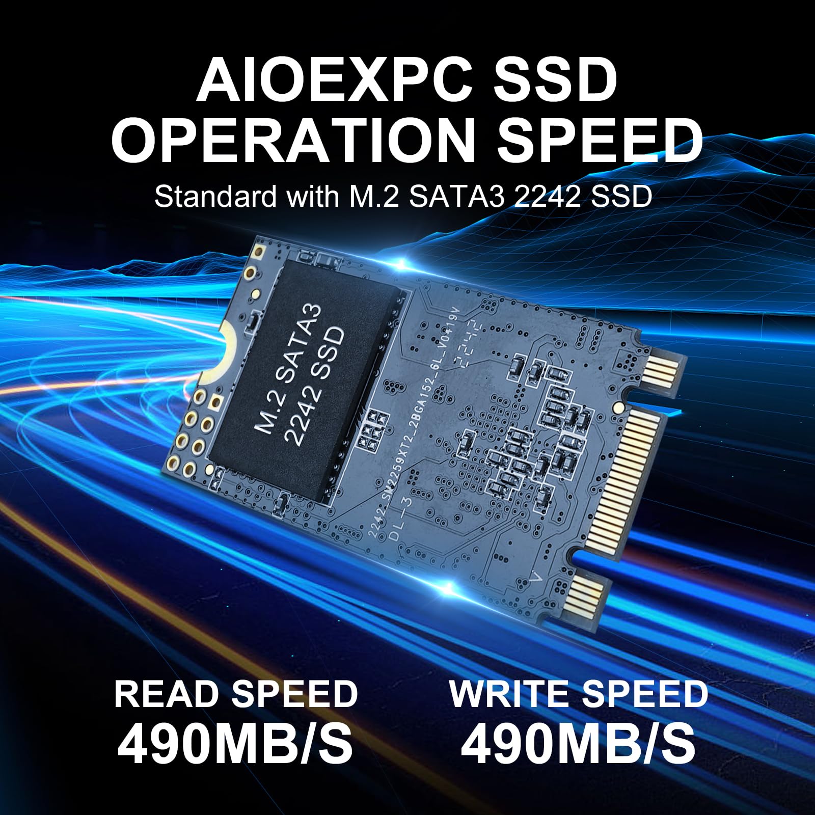 Aioexpc Mini Pc Stick Intel Celeron N4000 2.8Ghz Windows 11 Pro 8Gb Ddr4 128Gb Ssd Mini Compute Stick Support 4K Hdmi, 2.4G/5.0G