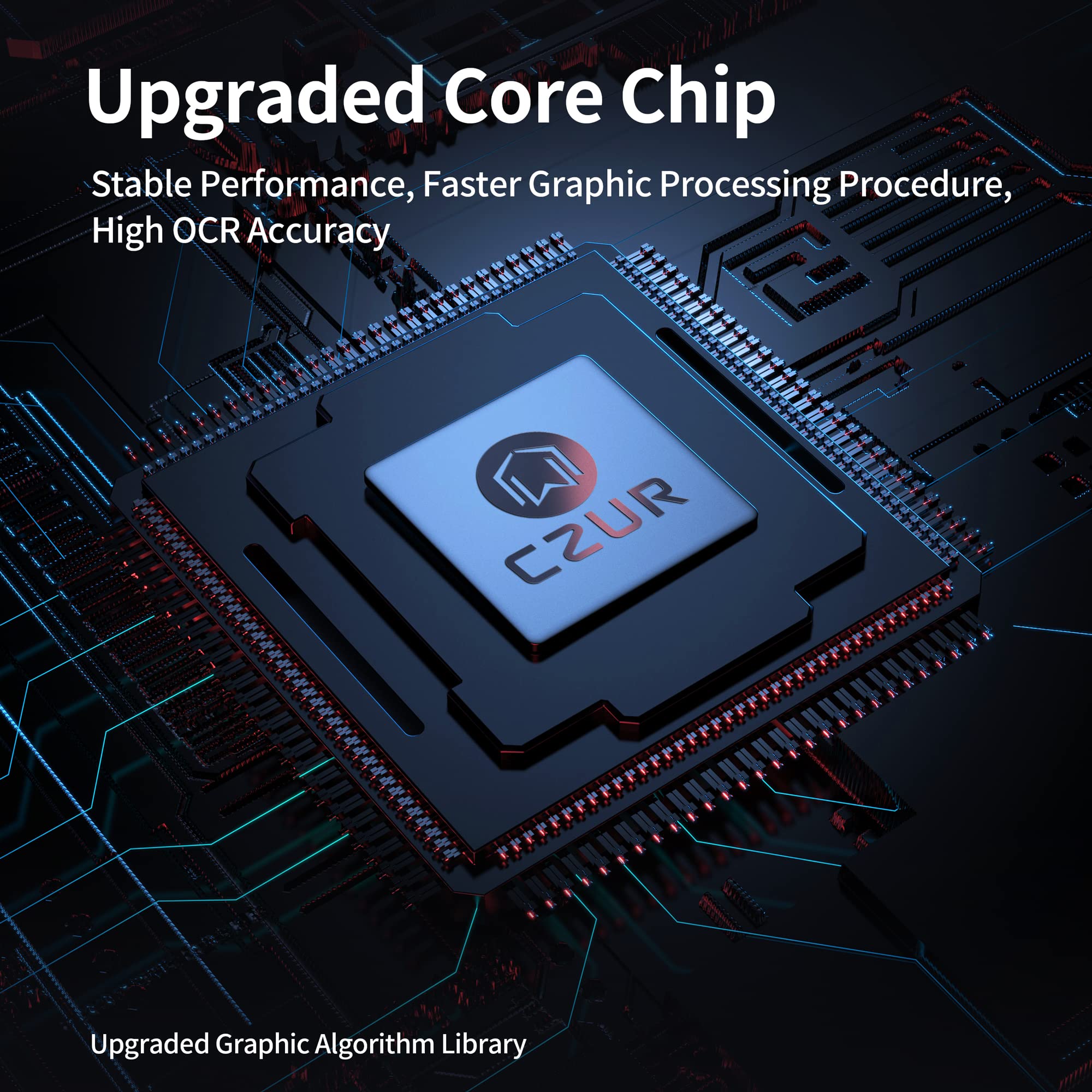 Czur Et24 Pro Professional Book Scanner, 24Mp Document Camera, 3Rd Gen Auto Flatten & Deskew Tech, A3 Document Scanner, 180+ Lan