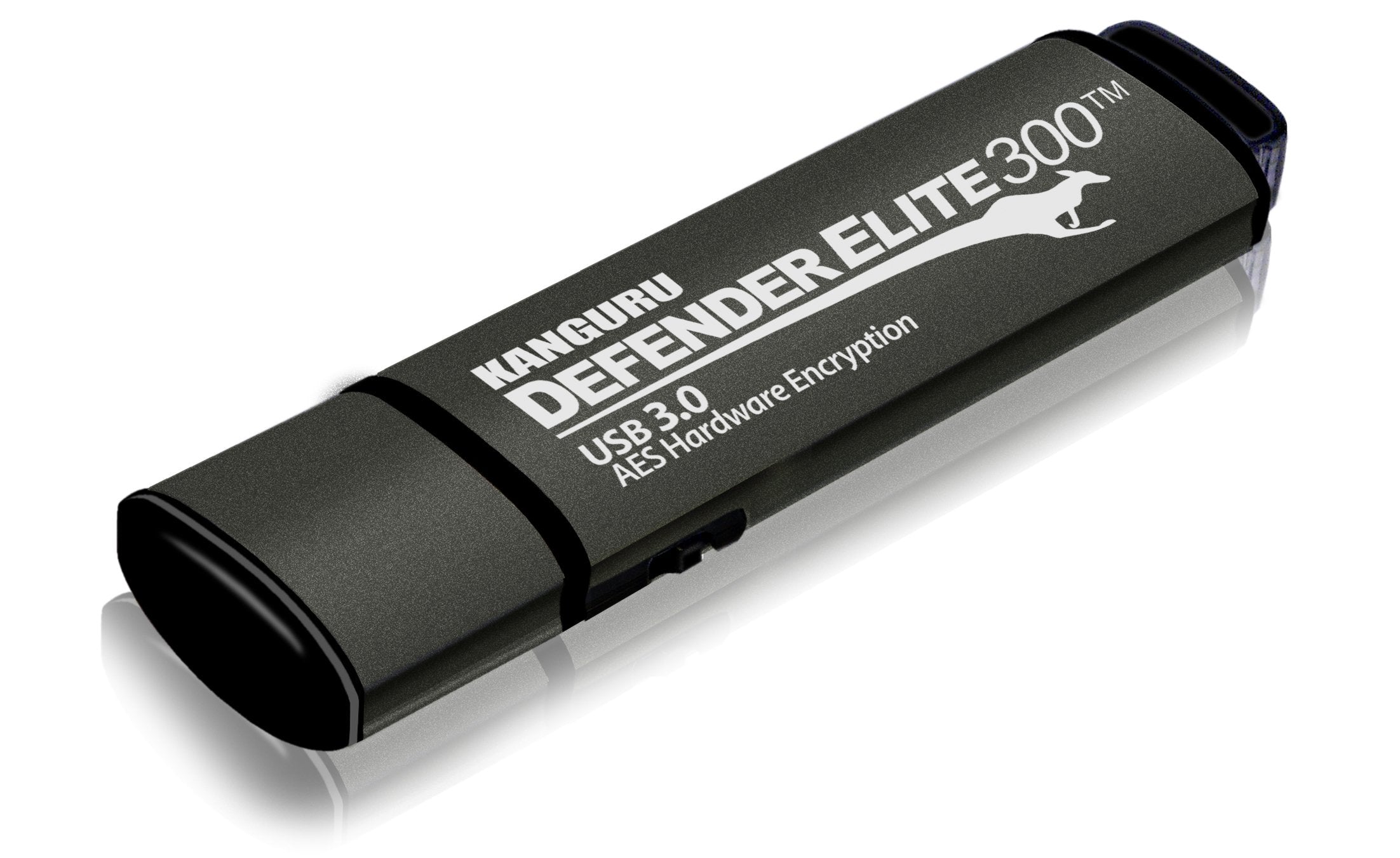 Kanguru Defender Elite300 Fips 140-2 Level 2 Certified Secure Flash Drive-16G-Ta