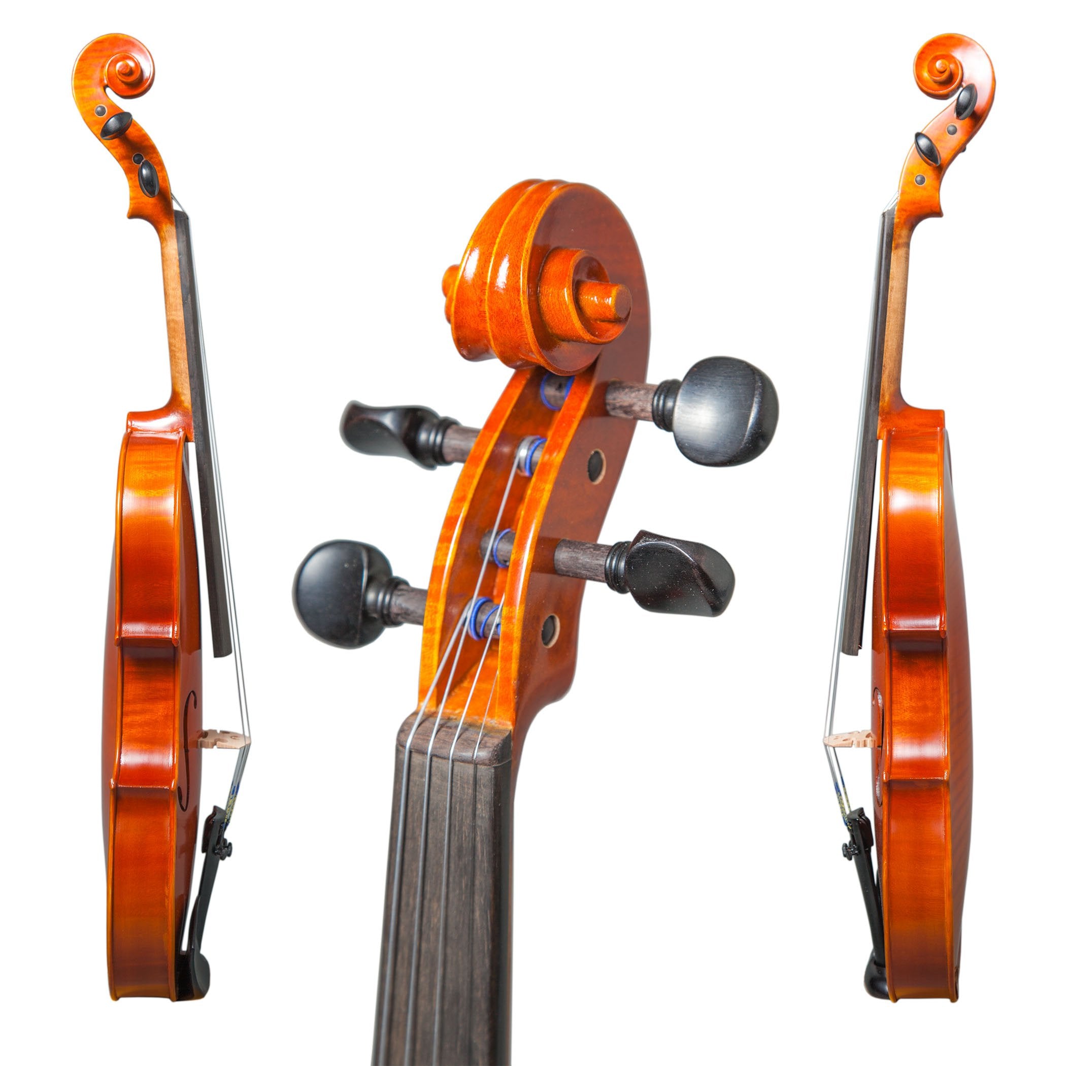 Paititi 4/4 Full Size Intermediate Level Plus Violin With Lightweight Case, Brazilwood Bow, Rosin Cake, Shoulder Rest, String An