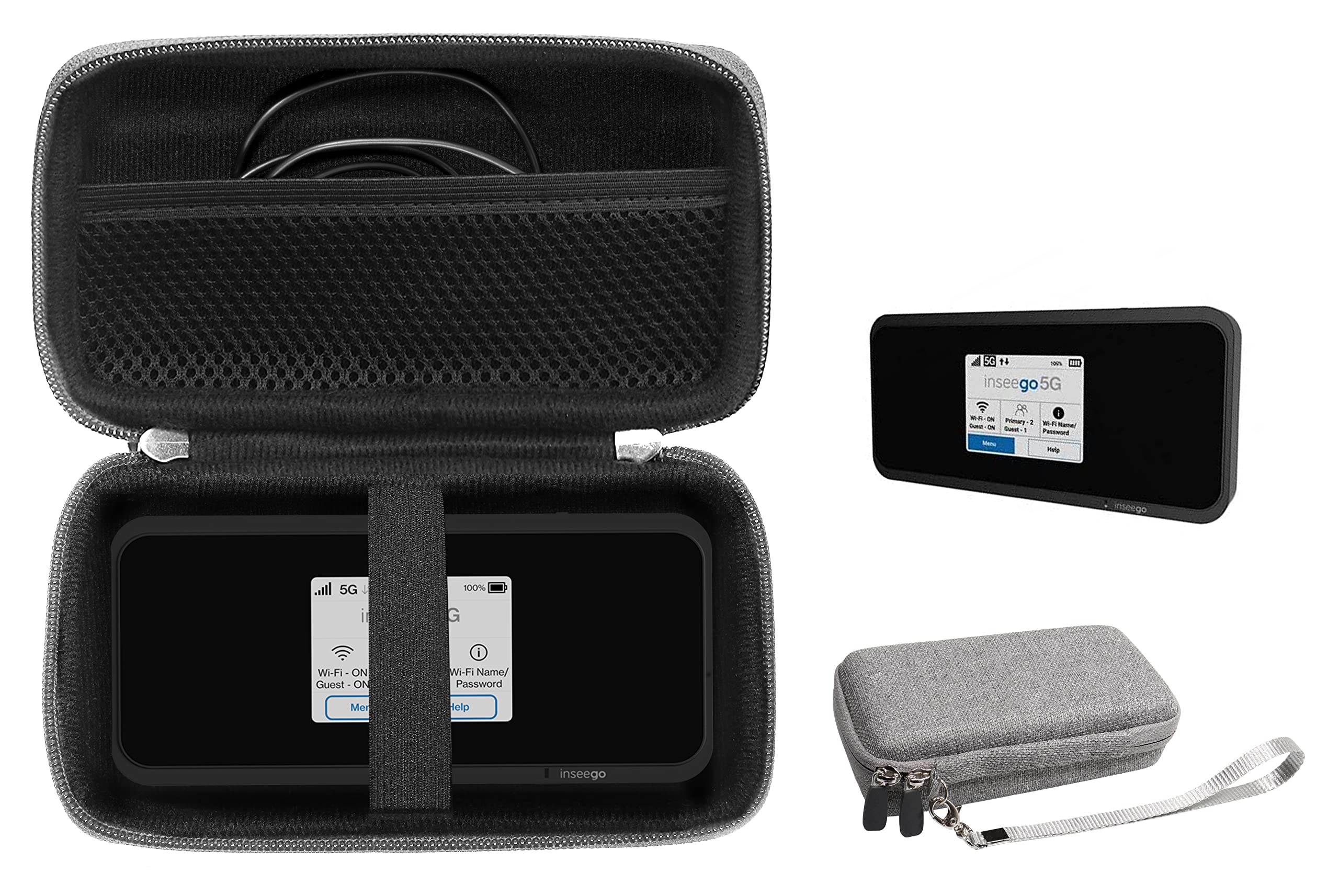 Casesack Case For Inseego Mifi M2100, M2000 Hotspot, Verizon Wireless Jetpack 8800L 4G Lte