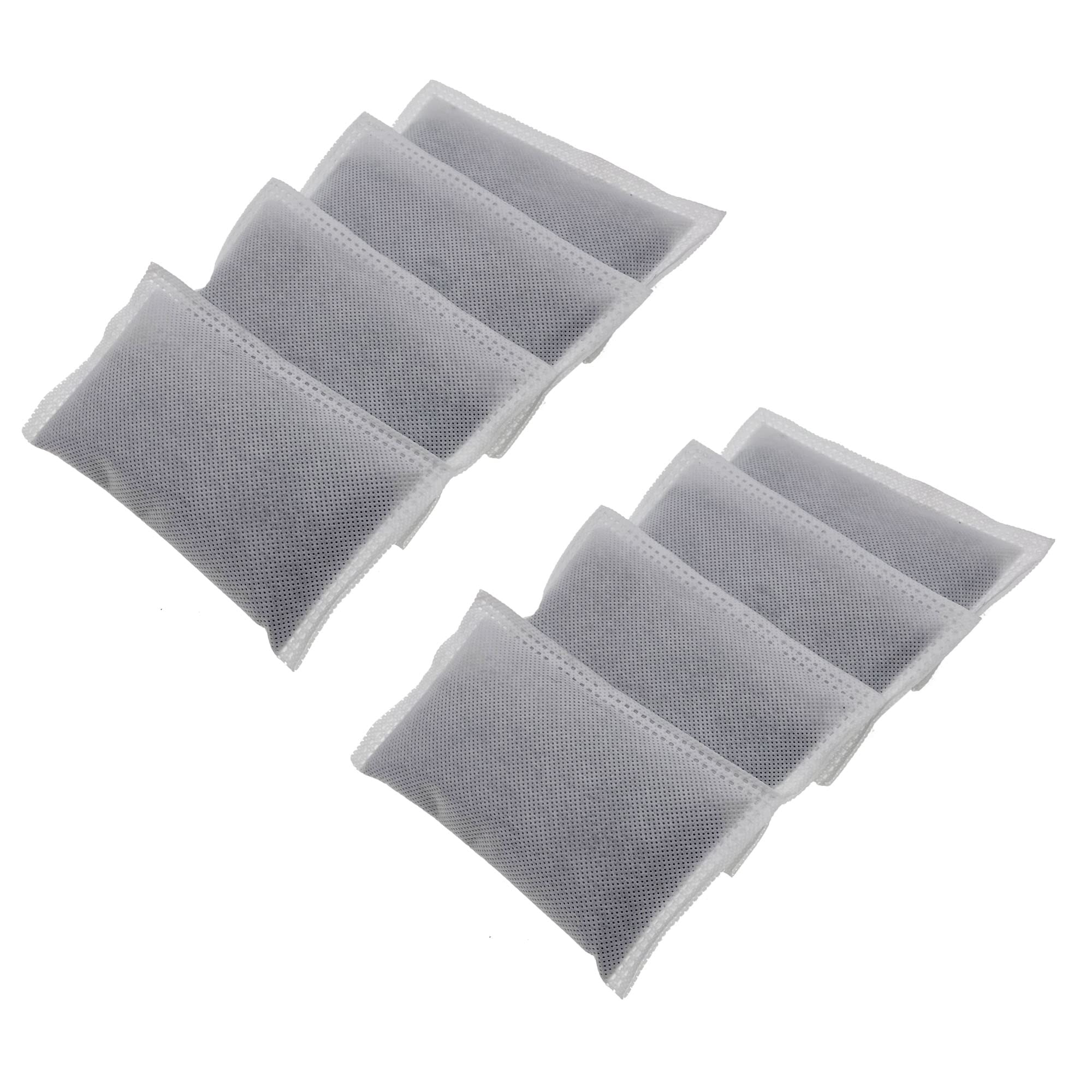 8 Pack Activated Charcoal Odor Absorbing Filter Refill Deodorizer Compatible With Itouchless Trash Cans 8 Gallon And Larger (Lar