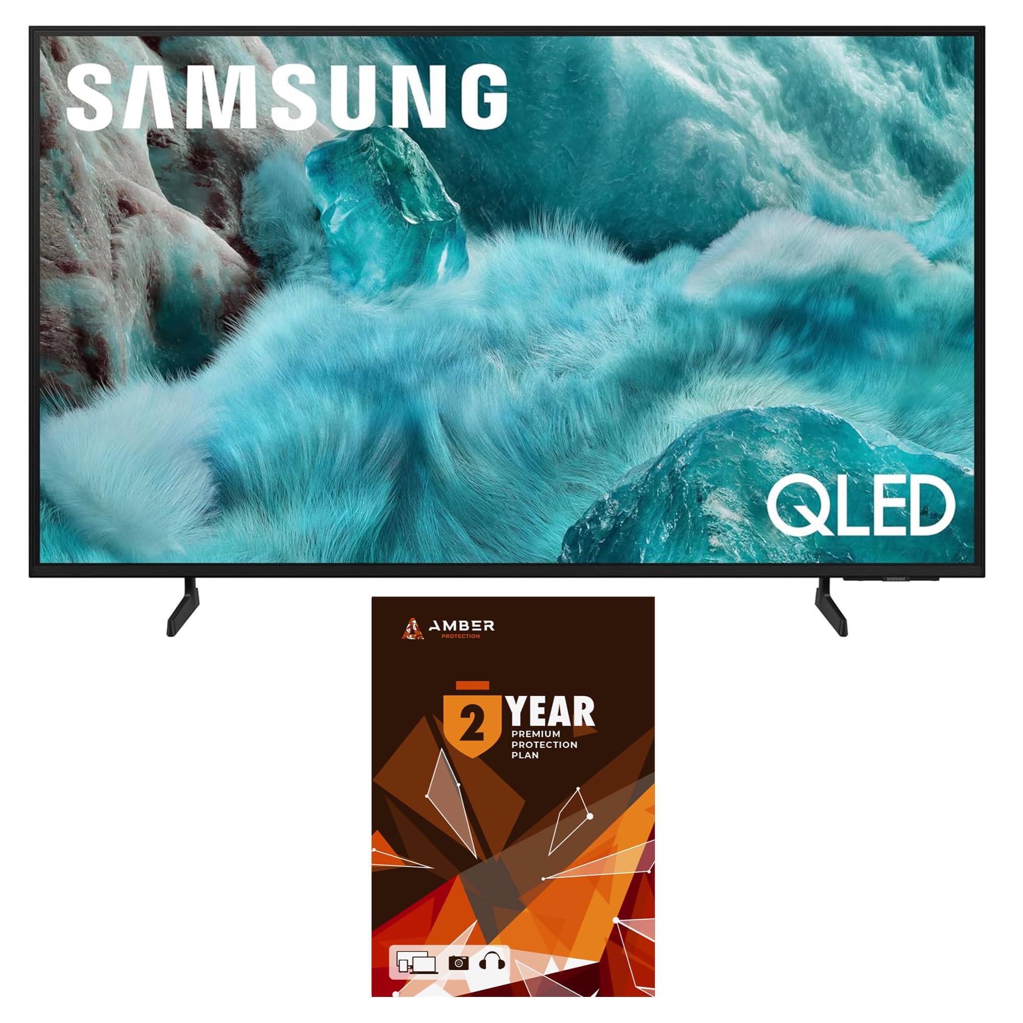 Samsung QN50Q7FAAFXZA 50 Inch QLED Q7F 4K Vision AI Smart TV with a 2 Year Amber Protection Plan (2025)