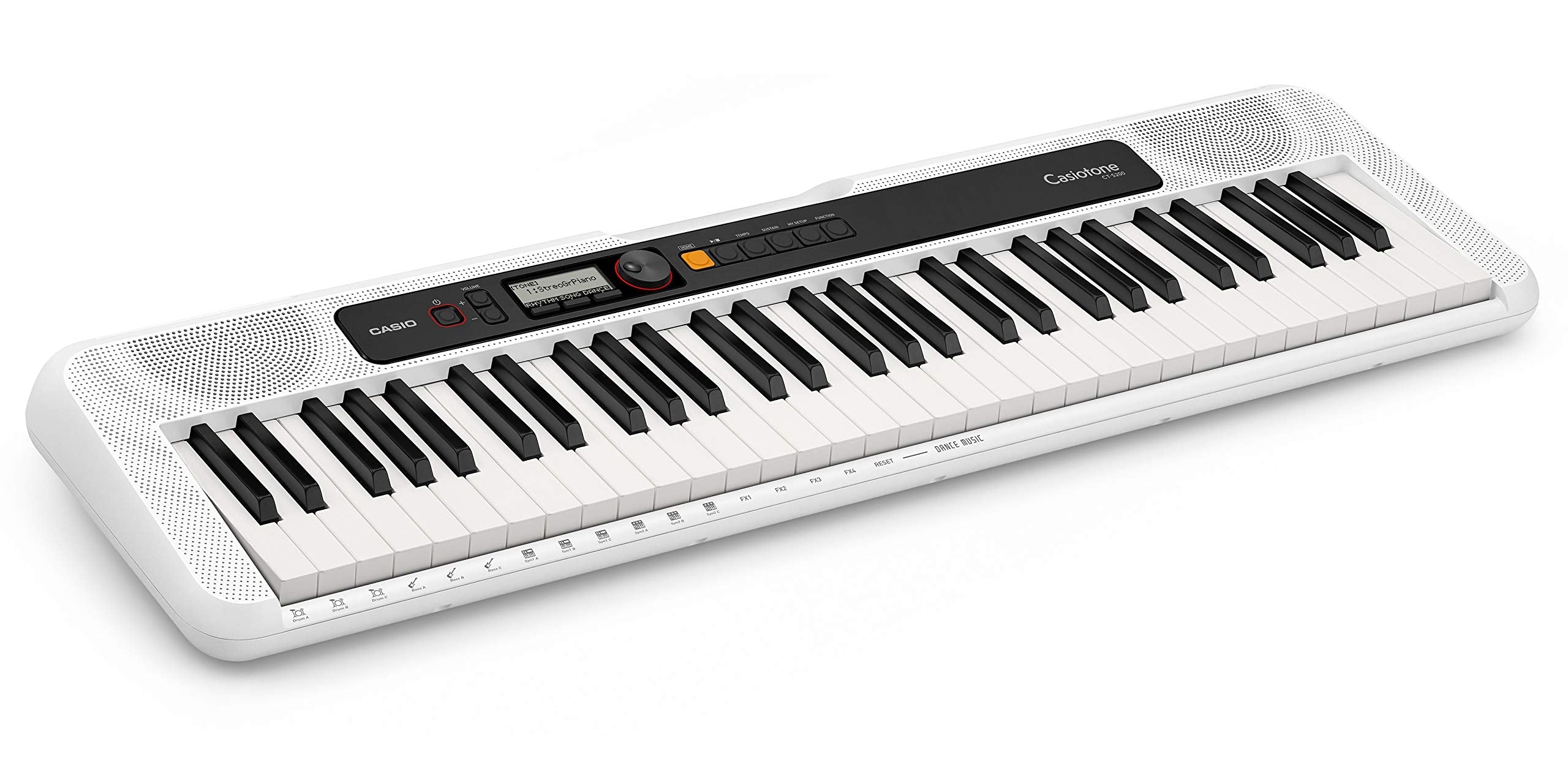 Casio Ct S200We 61 Key Premium Keyboard Pack With Stand, Headphones & Power Supply, White (Cas Cts200We Ppk)