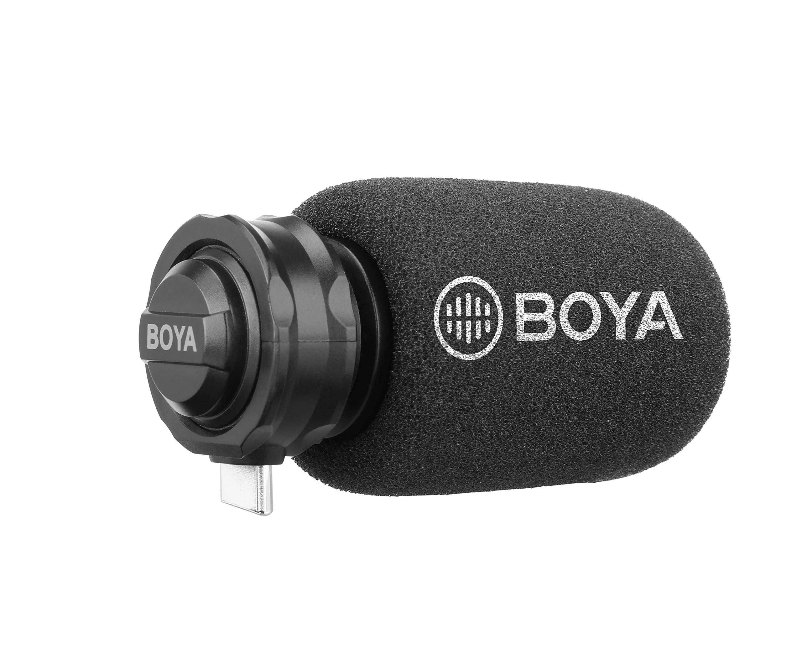 Boya By Dm100 Plug & Play Digital Stereo Cardioid Condenser Microphone With Plug In Usb Type C Connector For Android Devices (By