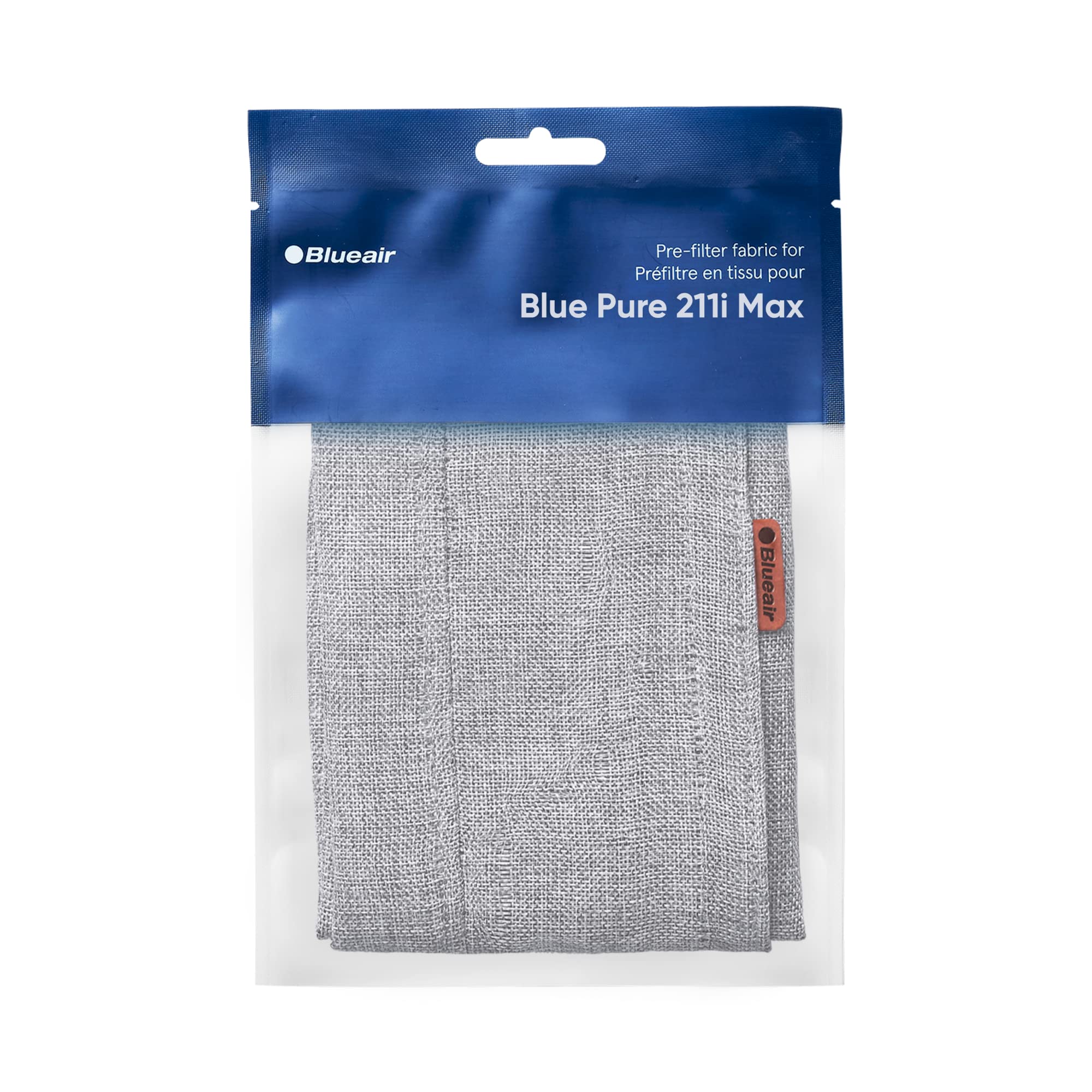 Blueair Genuine Pre Filter Blue Pure 211I Max Air Purifier, Washable Fabric, Fog Grey