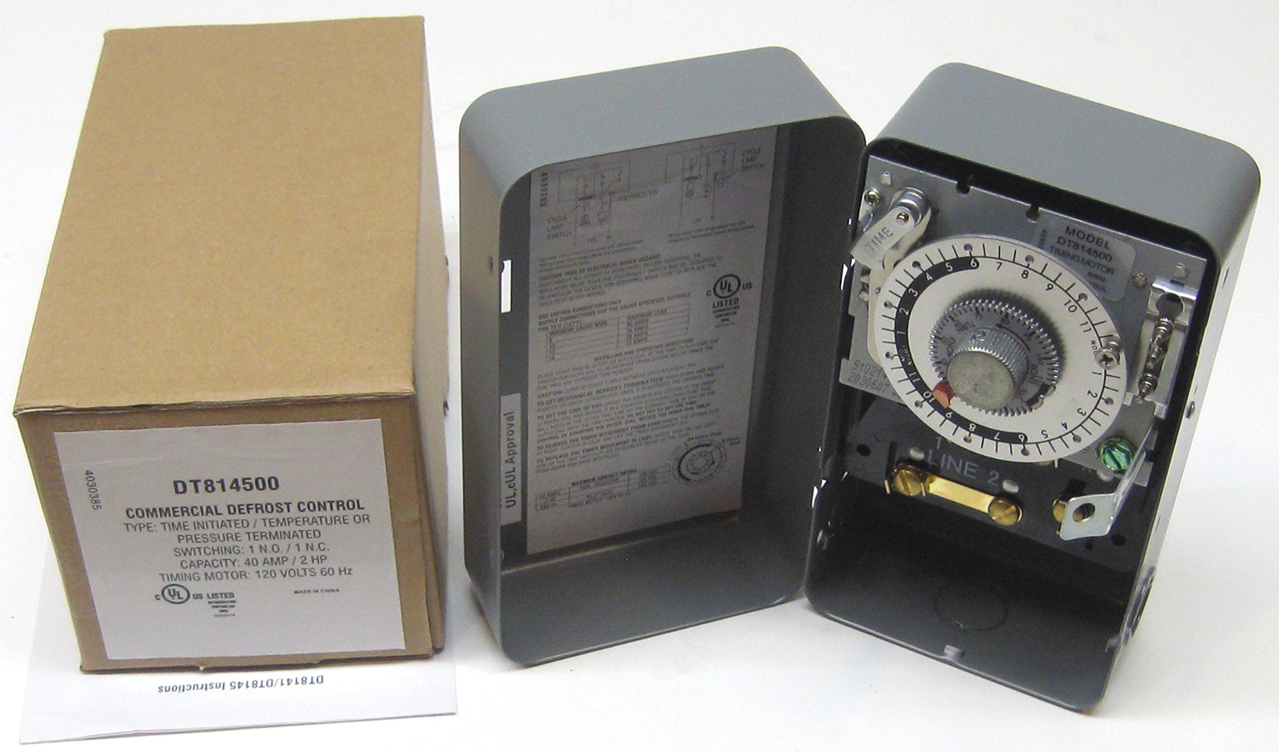 Supco S8145 00 Complete Commercial Defrost Timer (Replaces Paragon 8145 00)
