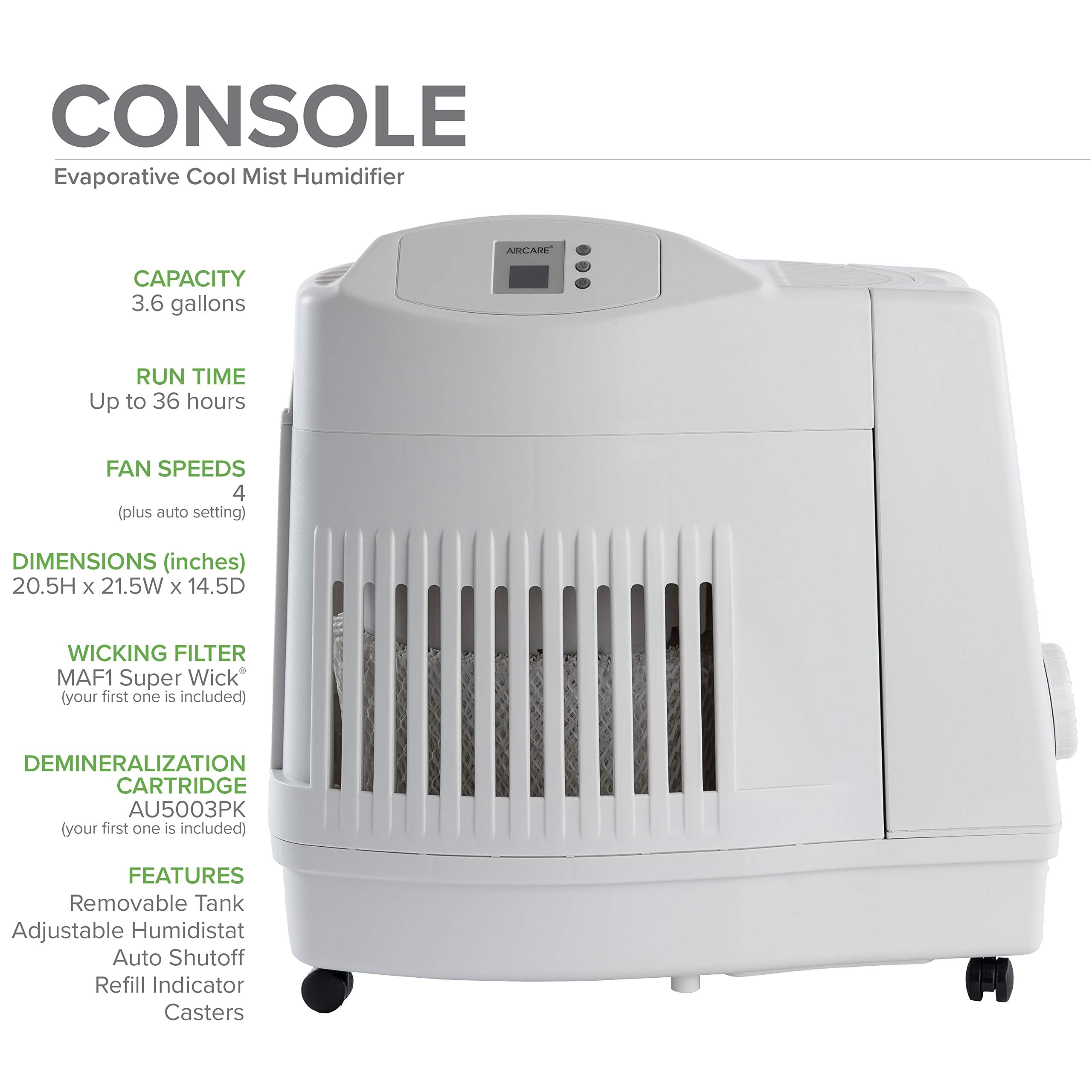 Aircare Ma Whole House Console Style Evaporative Humidifier (Console)