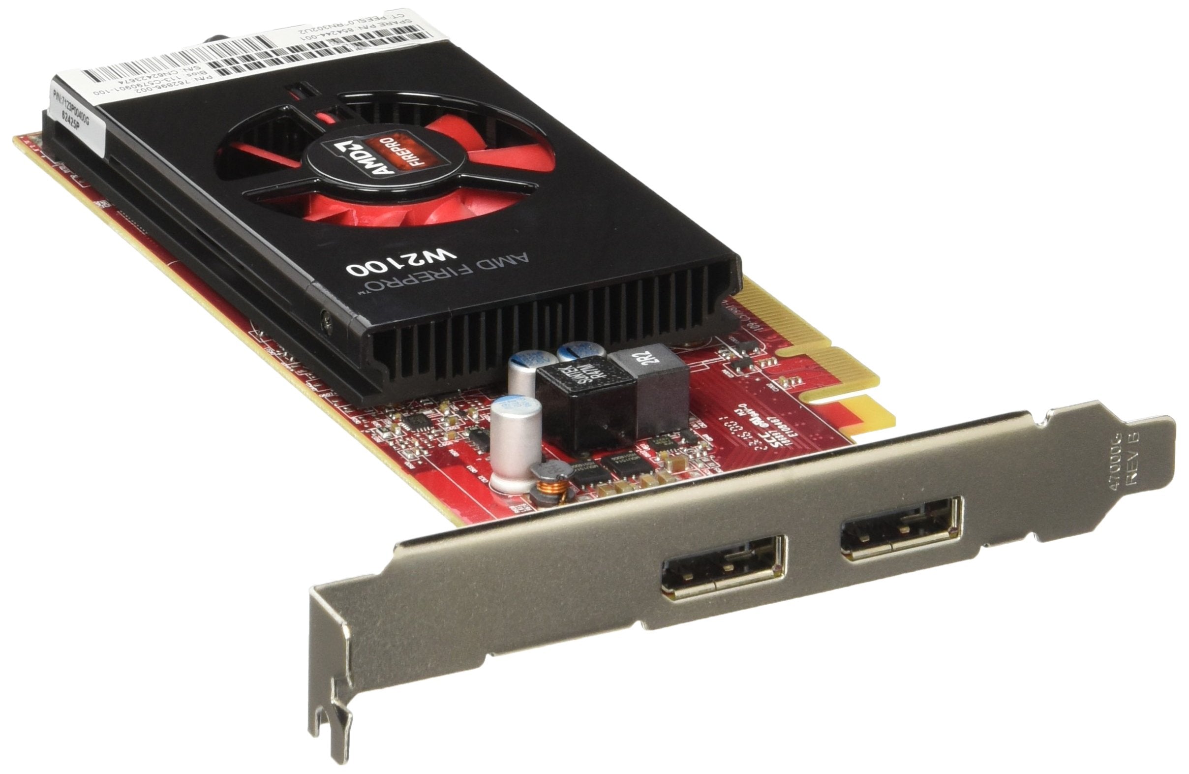 Amd Firepro W2100 2Gb Graphics Card (J3G91At)