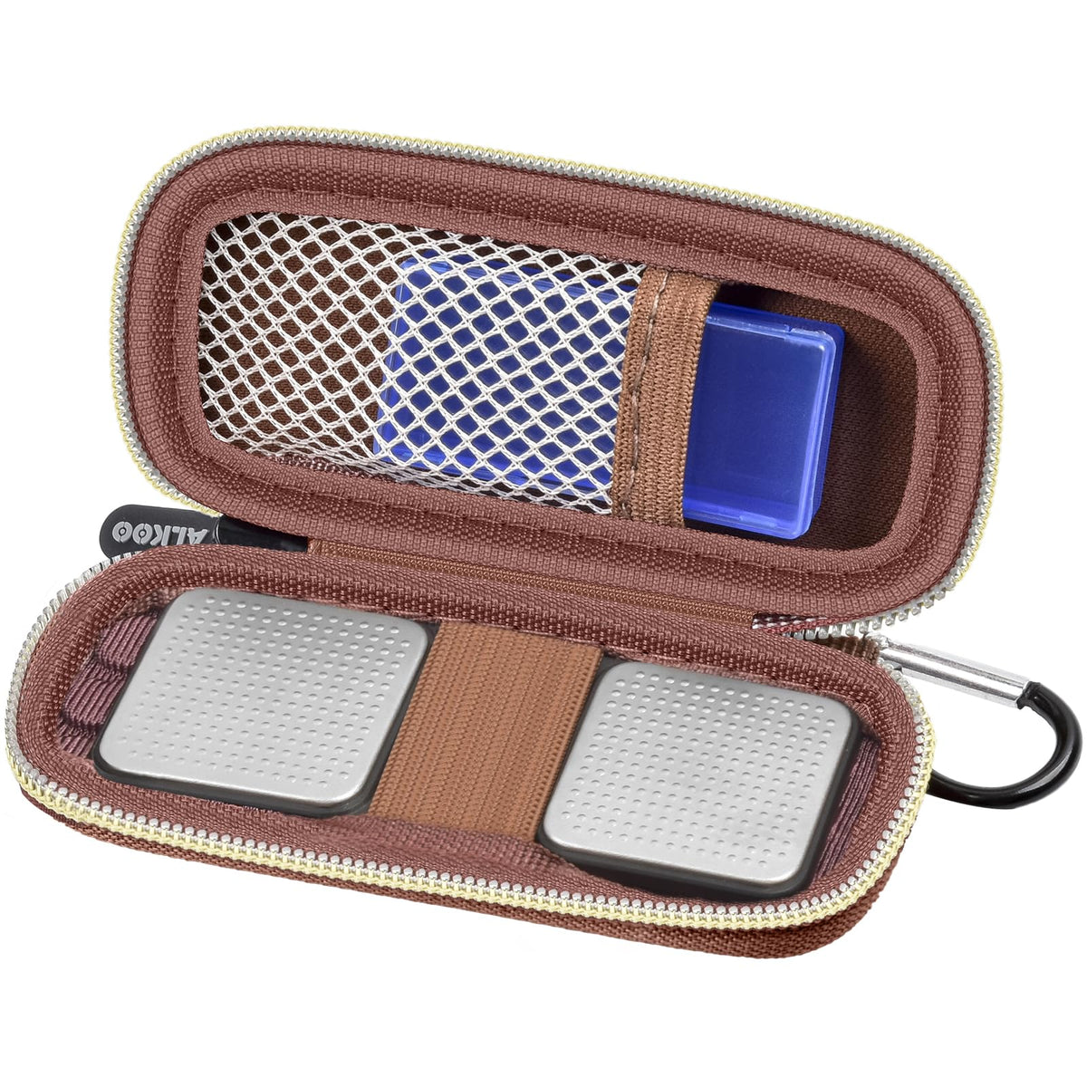 Heart Monitor Case Compatible With Alivecor Kardia Mobile Ecg/For Kardiamobile 6L For Apple And Android Device   Case Only (Brow