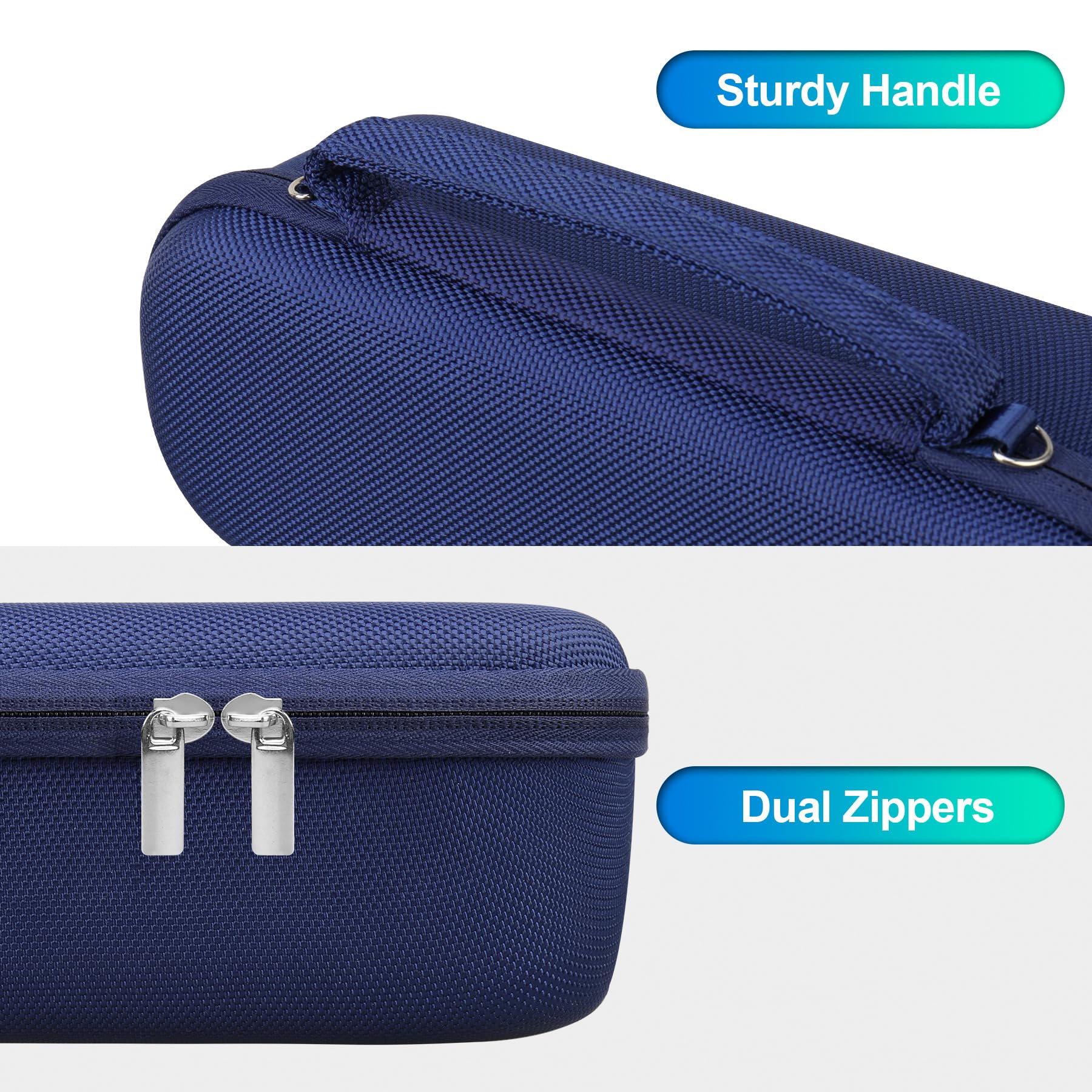 Bovke Carrying Case For Beats Pill - Portable Bluetooth Speaker, New Beats Pill Wireless Speaker Travel Holder Bag With Extra Me