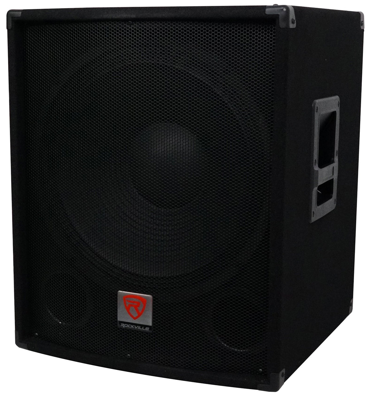 Rockville SBG1184 18' 1000 Watt Passive 4-Ohm Pro DJ Subwoofer, MDF/Pole Mount