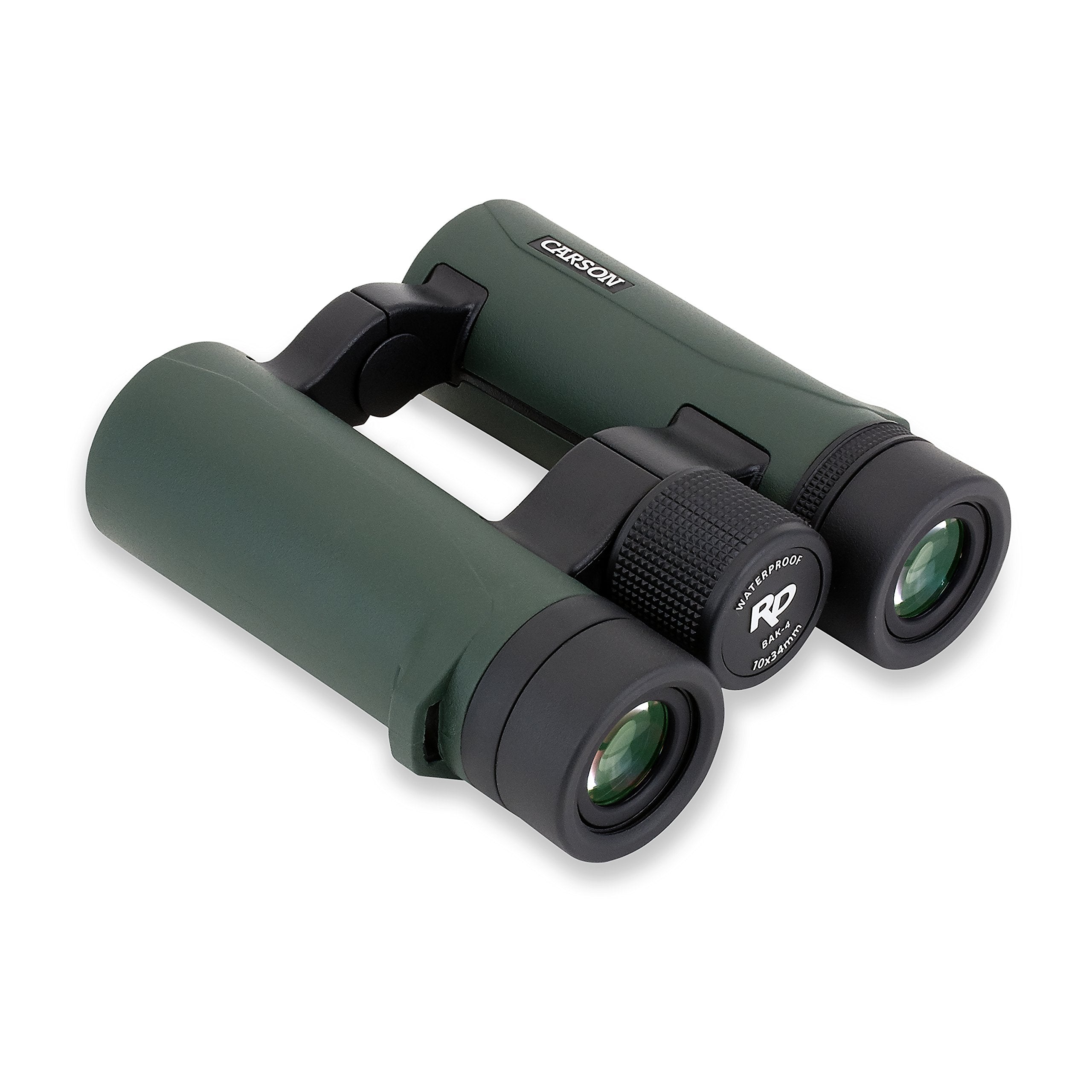 Carson Rd Series 10X34Mm Open Bridge Waterproof Compact High Definition Binoculars