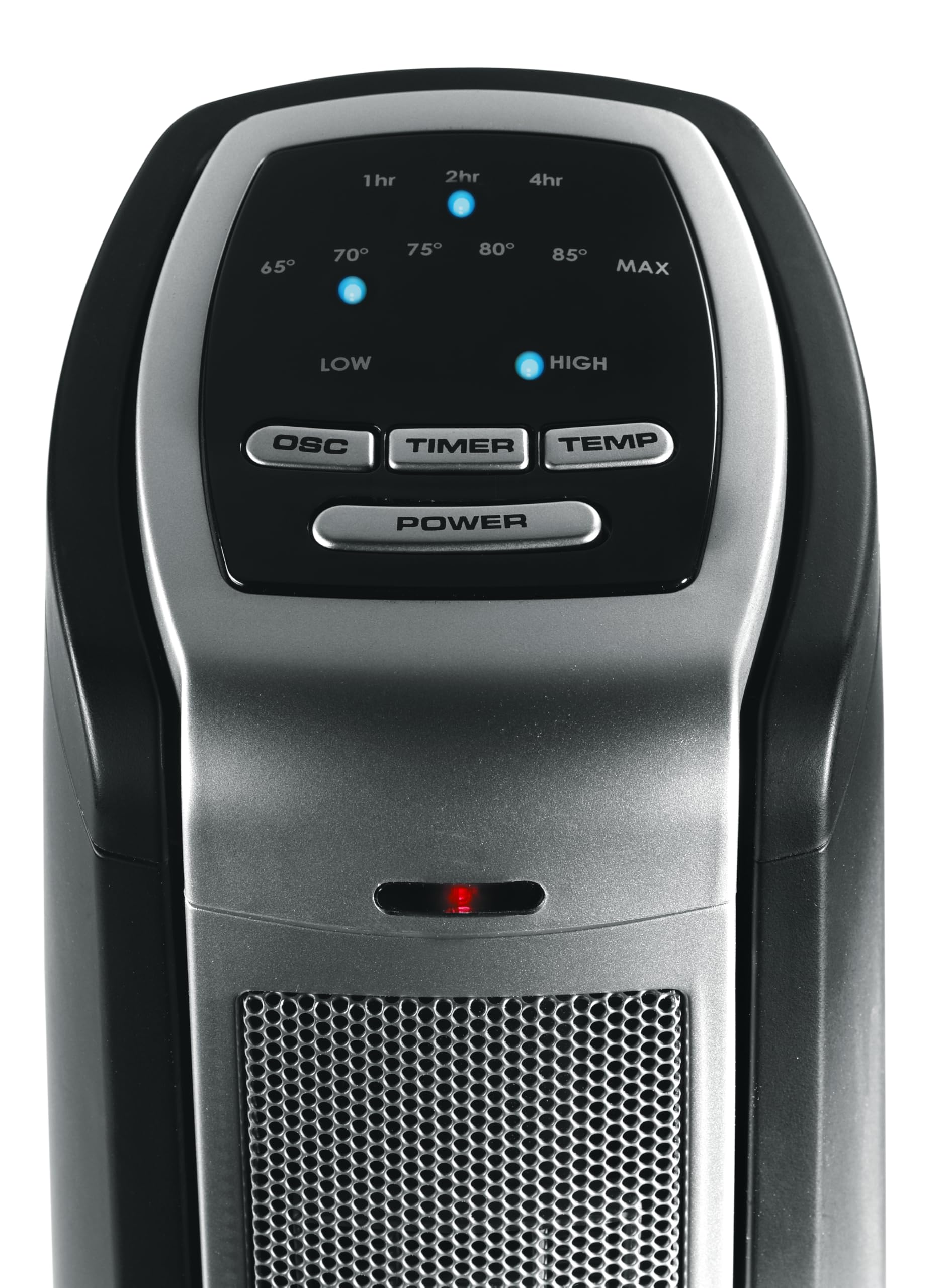 Lasko 5790 Oscillating Ceramic Tower Heater With Remote Control,Black 5790