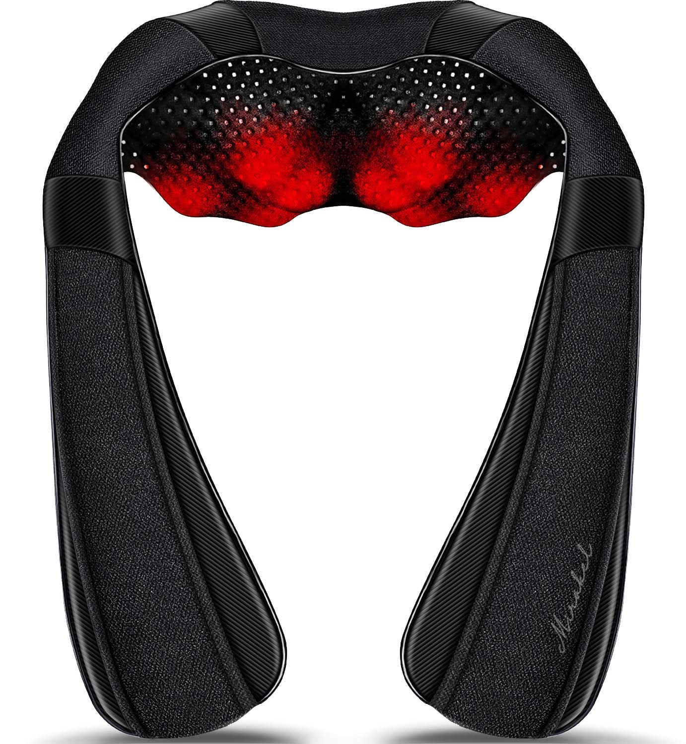 Mirakel Neck Massager, Shiatsu Back Neck Massager With Heat, Electric Shoulder Massager Pillow For Neck, Back, Shoulder, Foot, L