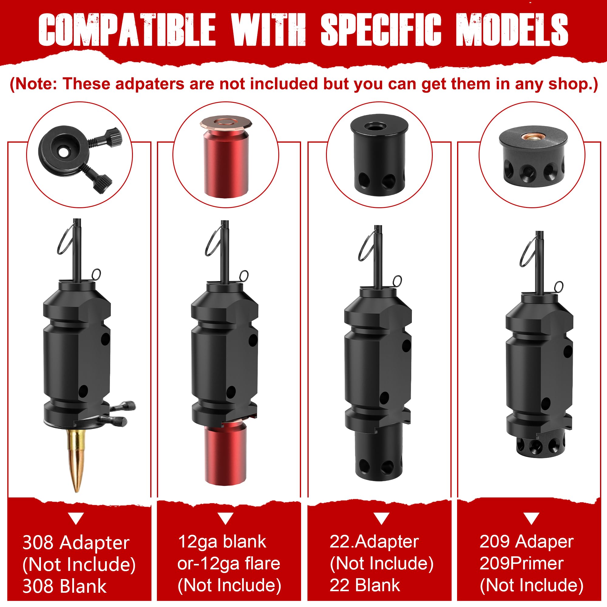 Remfly Perimeter Trip Alarm, 12 Gauge Camping Trip Wire Alarm Device, Early Warning Security System For Camping And Property Saf