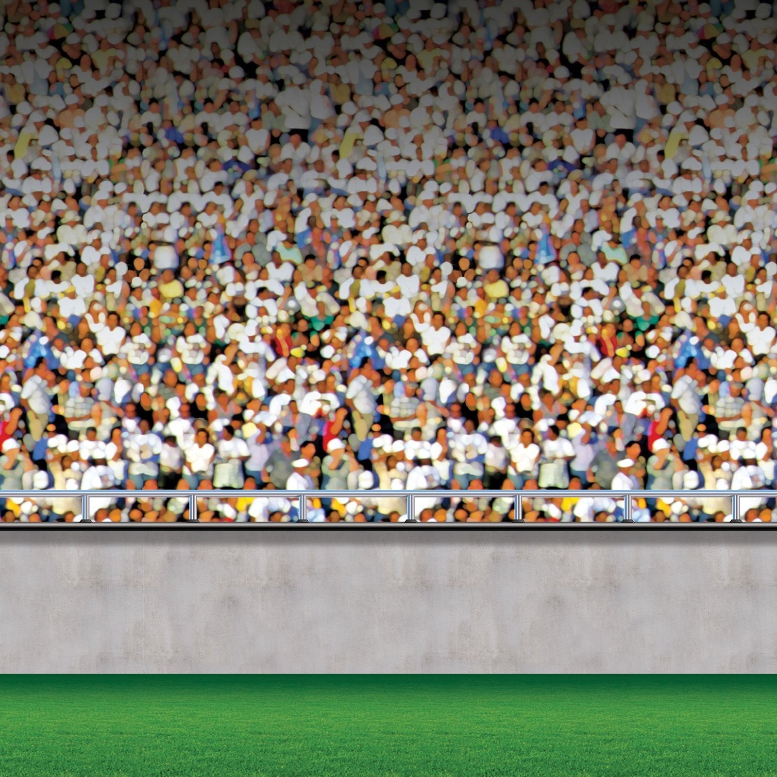 Lower Deck Stadium Backdrop Theme 4 Feet x 30 Feet