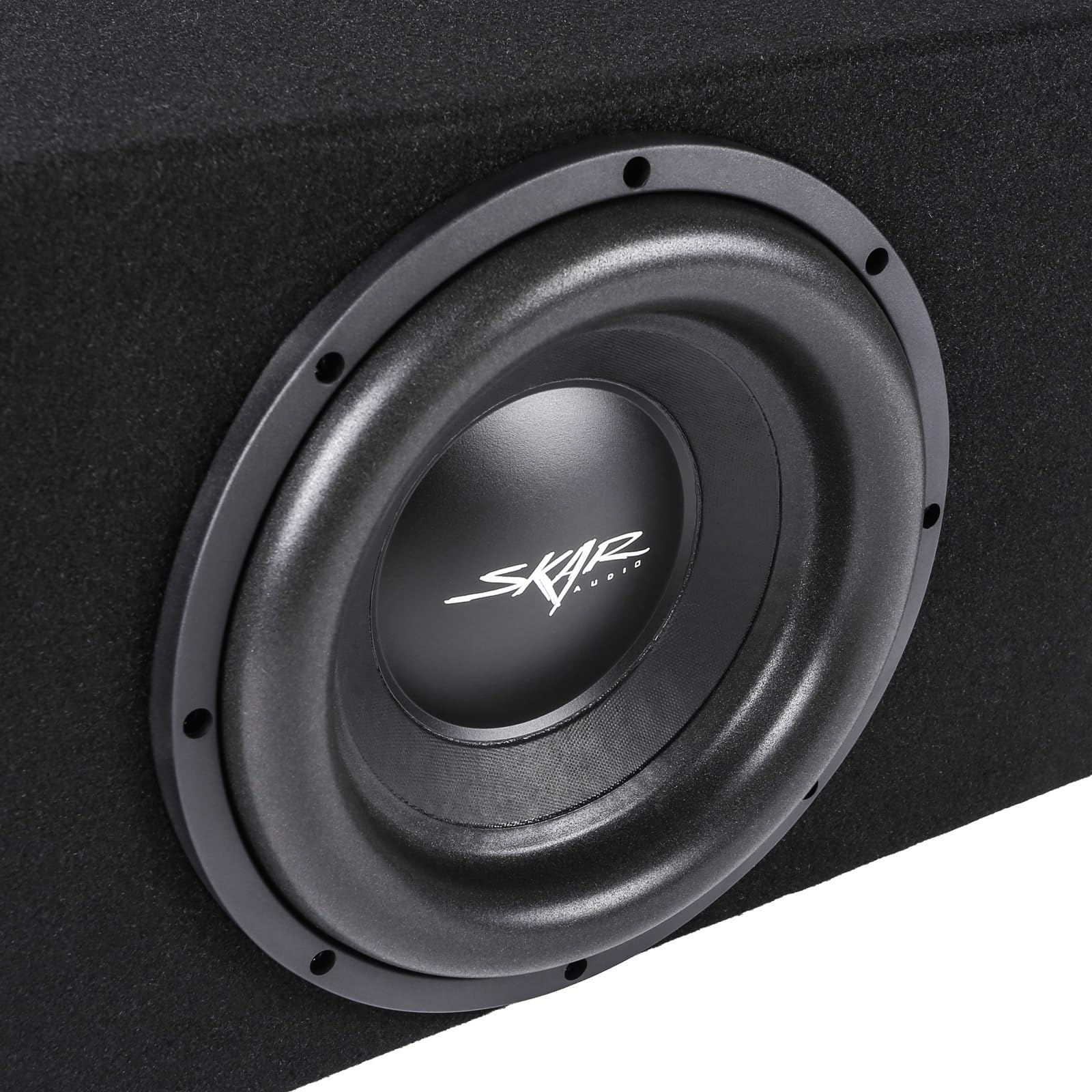 Skar Audio Dual 12 Loaded Sealed Subwoofer Enclosure Compatible With 2007-2018 Jeep Wrangler Unlimited (Jk) 4-Door Vehicles