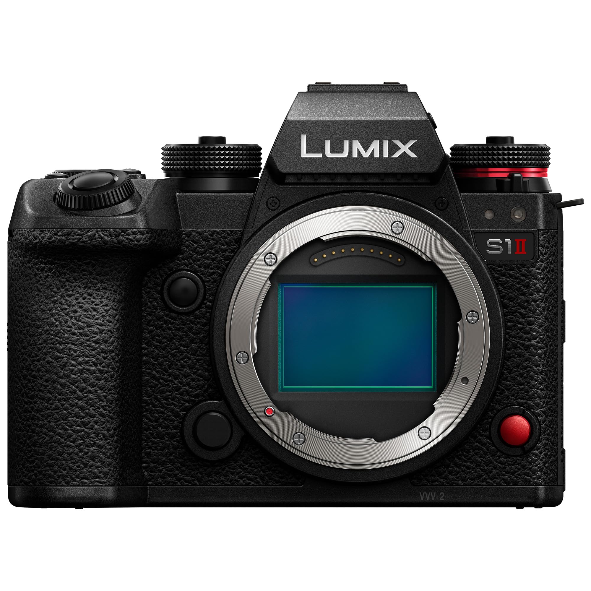 Panasonic LUMIX S1II 6K Digital Camera, Mirrorless Full Frame, Hybrid Shooting with 24.1MP, 5.1K 60p Open Gate Video, 15 Stops D