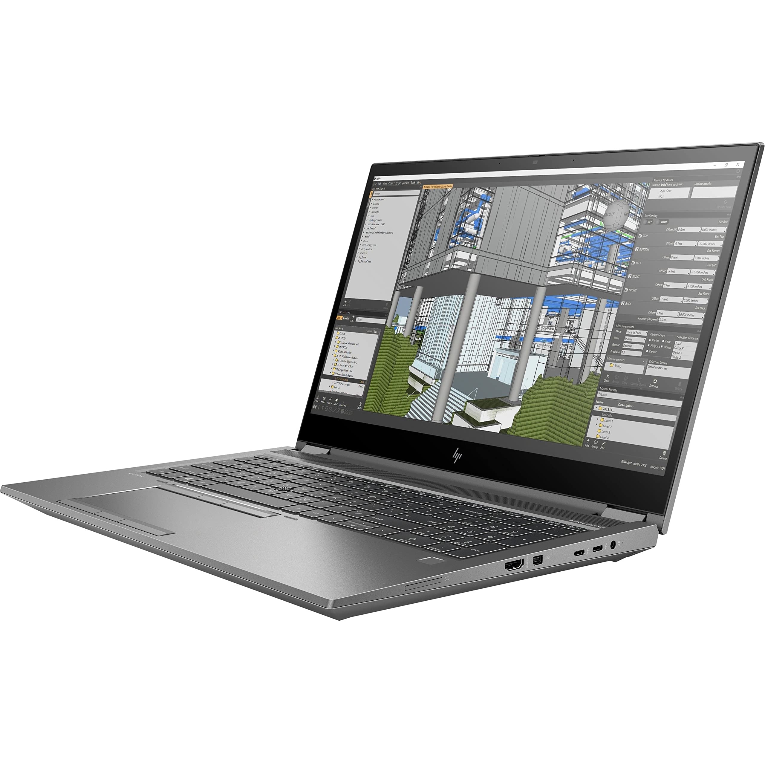 HP ZBook Fury 15 G8 15.6 Mobile Workstation - 4K UHD - 3840 x 2160 - Intel Core i7 11th Gen i7-11800H Octa-core (8 Core) 2.30 GH
