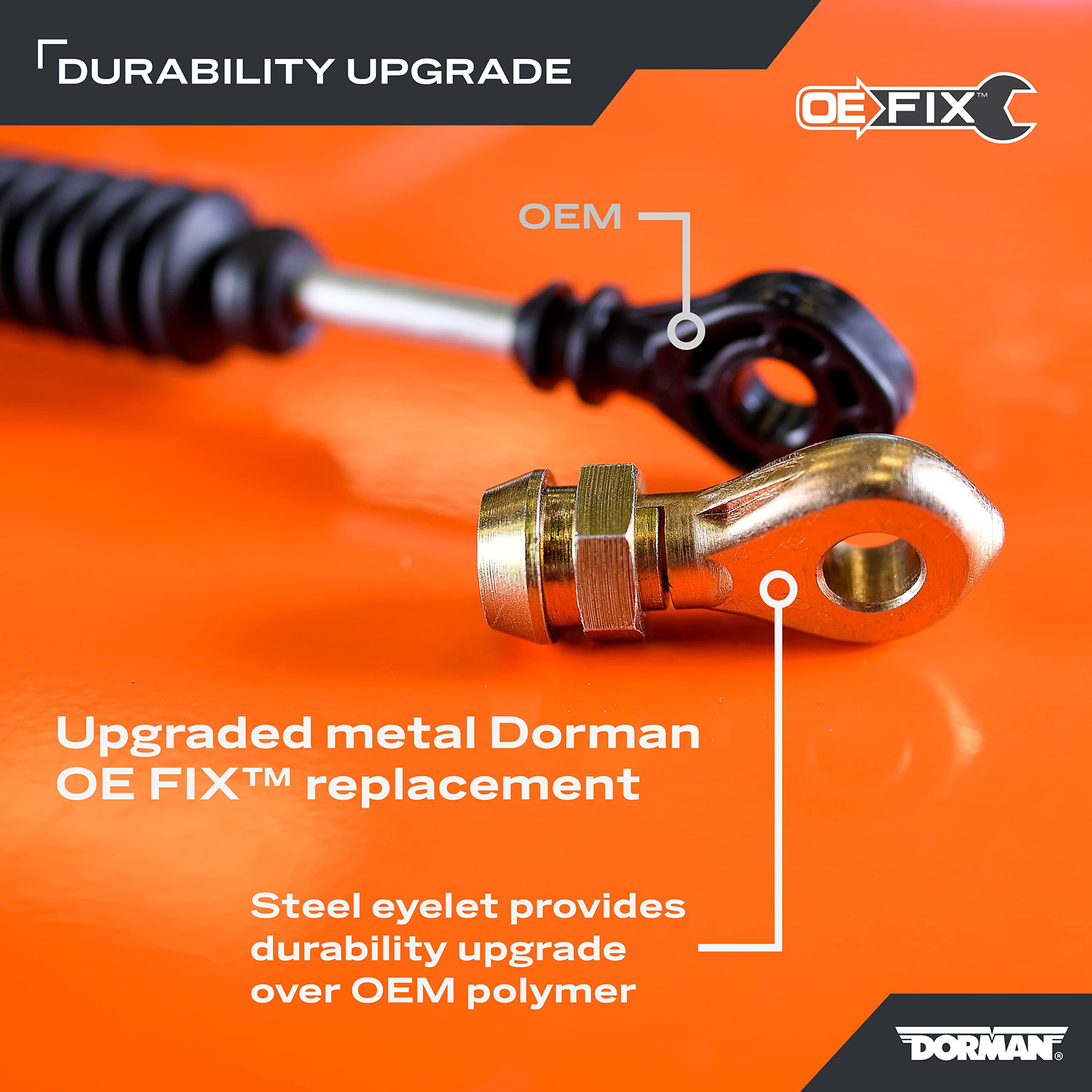 Dorman 74021 Patented Transmission Shift Cable Repair Compatible With Select Lexus/Toyota Models (Oe Fix)