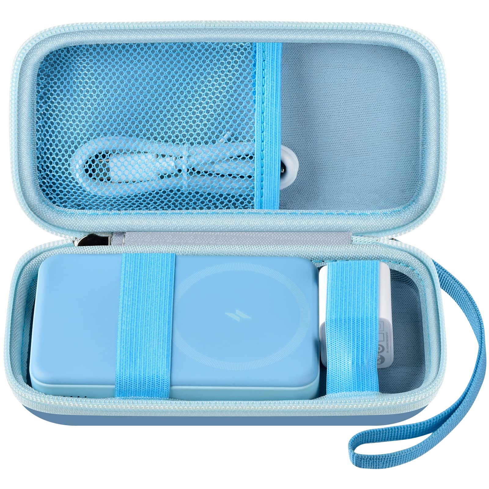 casmilee Case for Anker Magnetic Battery 10,000mAh Foldable Wireless Portable Charger, 633/622/621/321 5,000mAh Power Bank (MagG