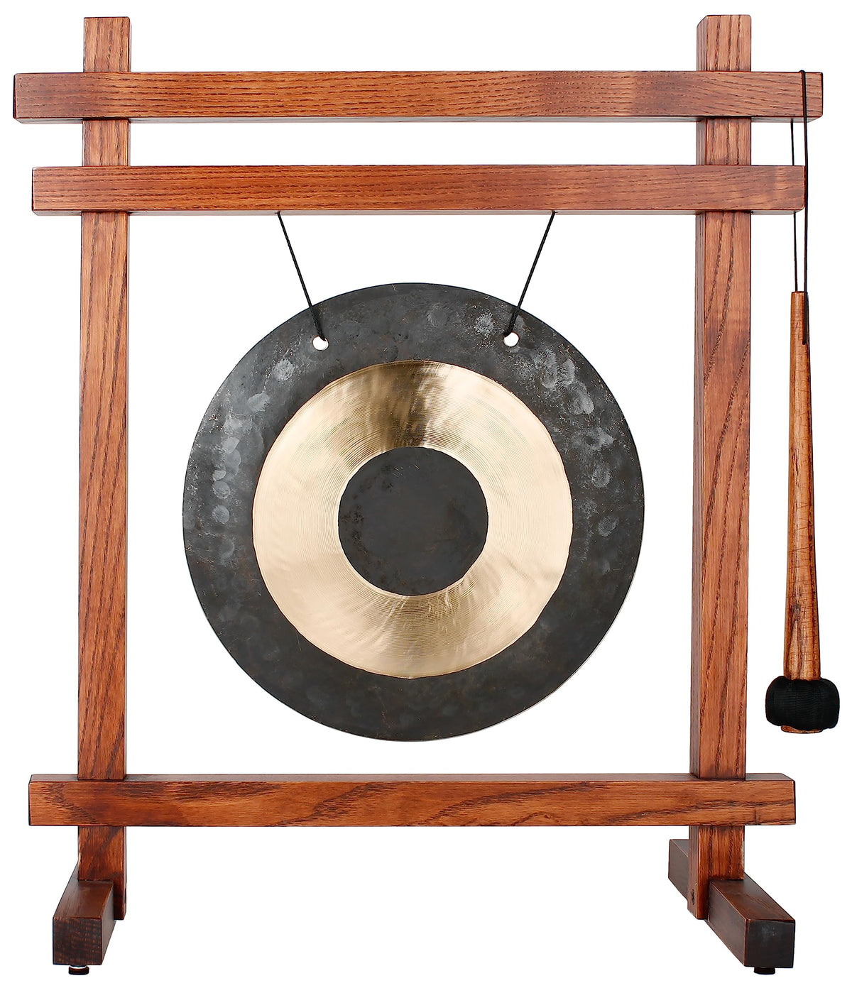 Woodstock Wind Chimes For Meditation, Yoga, Classrooms, Offices For Awareness, Relaxation, Decor 19'' Table Gong (Wtg)