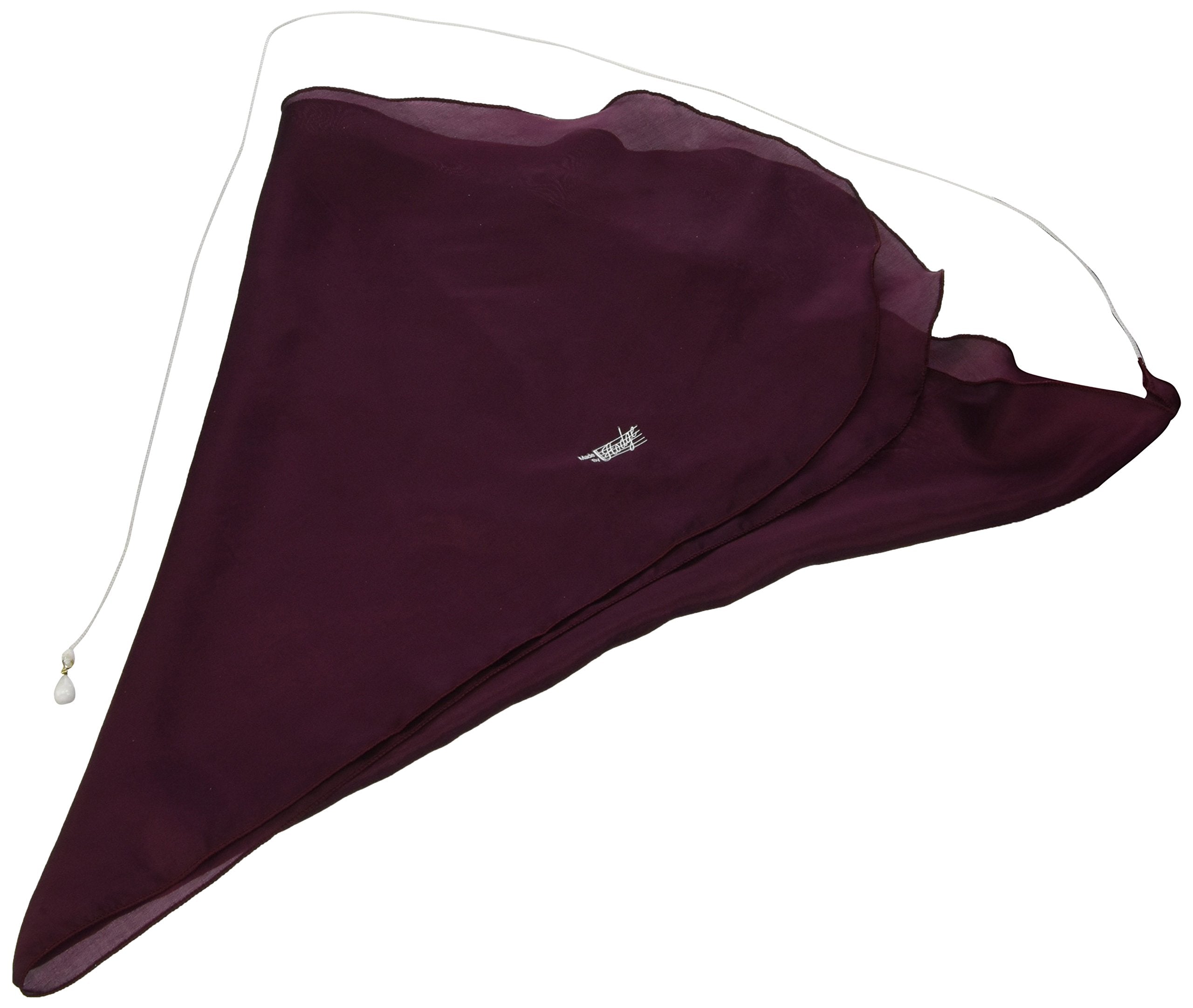 Hodge Silk Alto Saxophone Swab   Burgundy