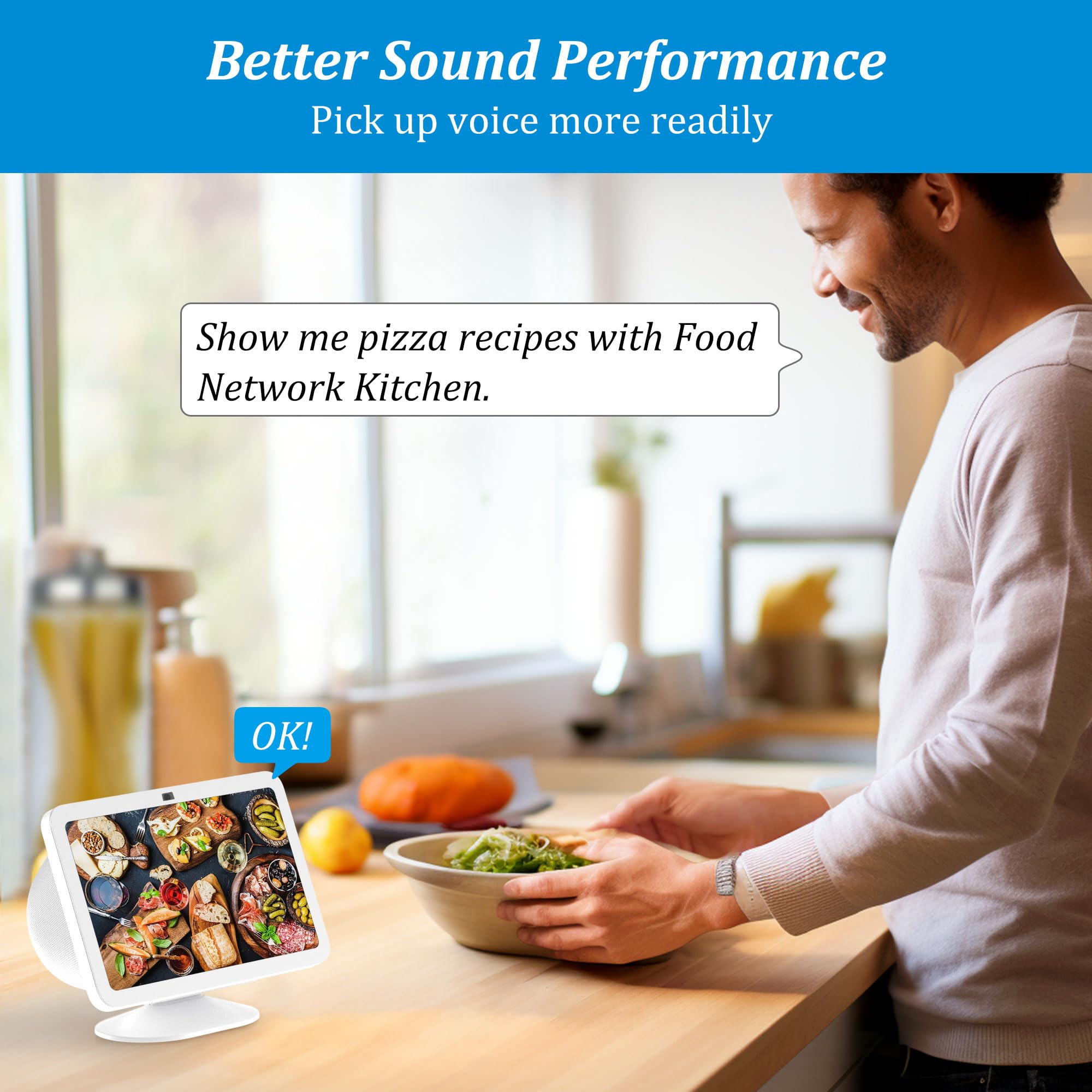 Plusacc Stand For Show 8 (3Rd Gen)   Adjustable Tilt Holder, Table Stand Accessories Compatible With Iphone Models & Show 8 3Rd