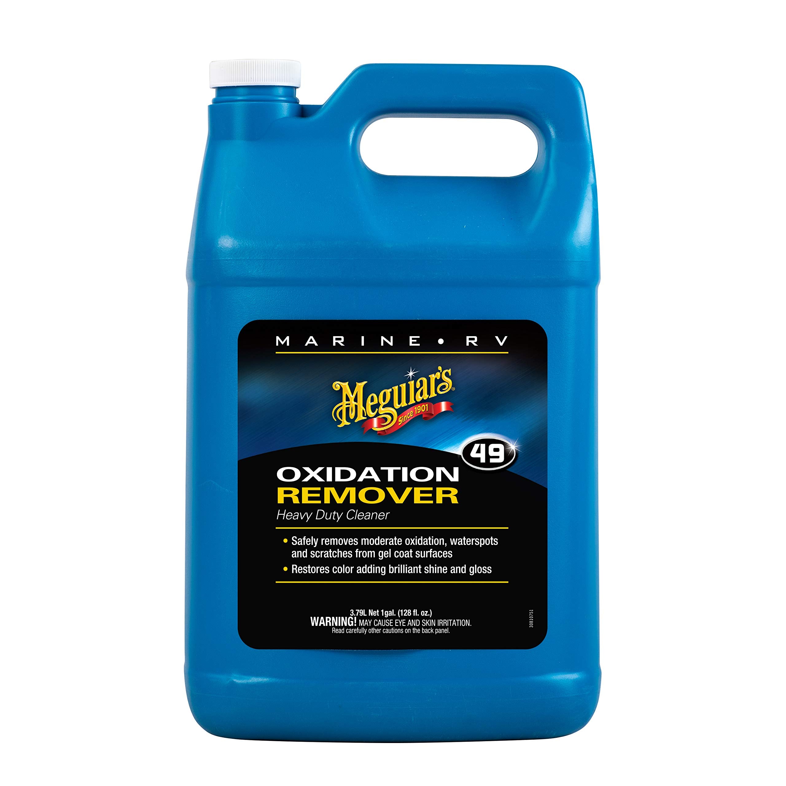 Meguiar'S M4901 Marine/Rv Heavy Duty Oxidation Remover - 1 Gallon Container (Packaging May Vary),WBAUVB0009IQY3U