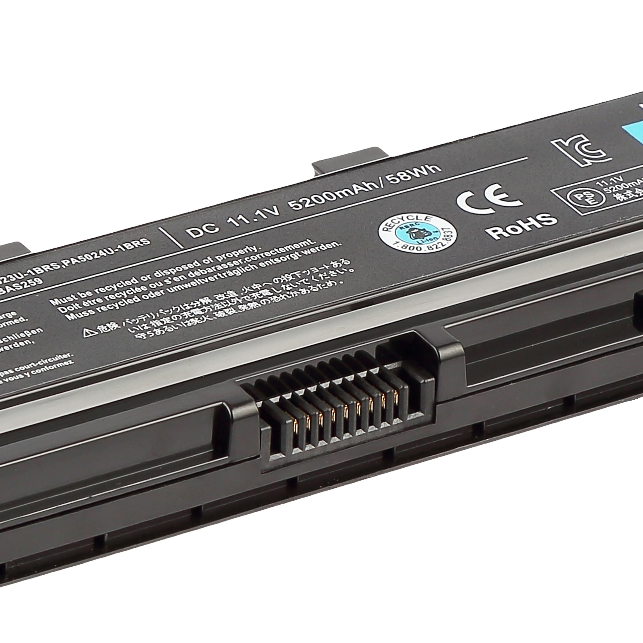 Ghu New Battery 58 Wh Replacement For Pa5024U 1Brs Pa5025U 1Brs Pa5026U 1Brs Pabas259 Pabas260 Compatible With Satellite C875 C8