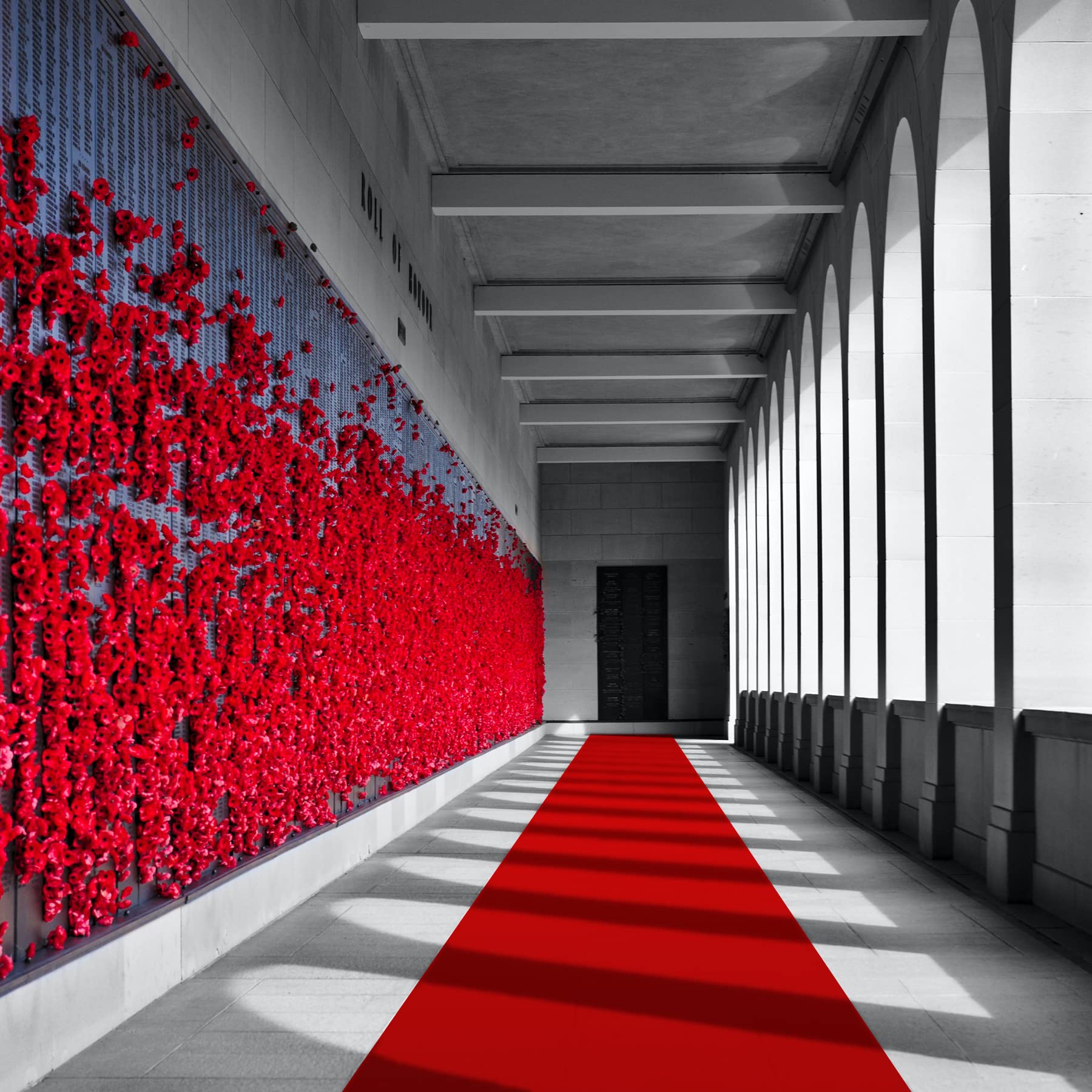 Ezlucky Red Carpet Runner For Party, 2.6X15 Ft, 130 Gsm Felt Non Woven Fabric, Hollywood Red Carpet For Event, Aisle Runner For