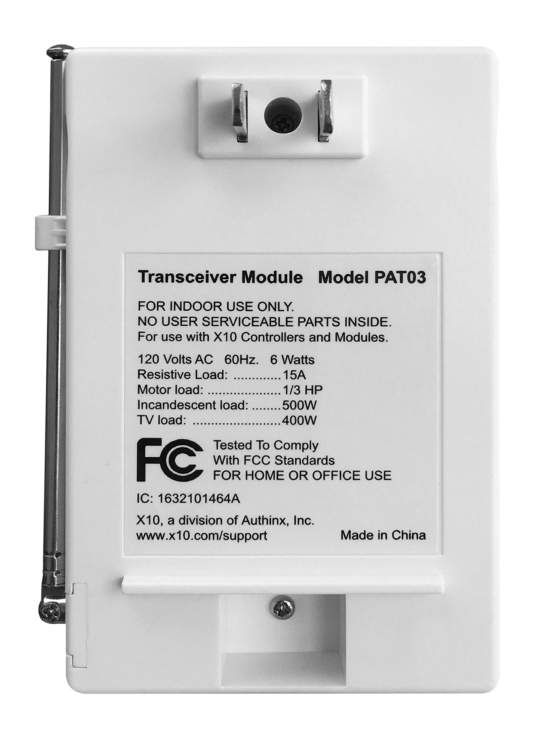 X10 Pat01 16 Channel Transceiver