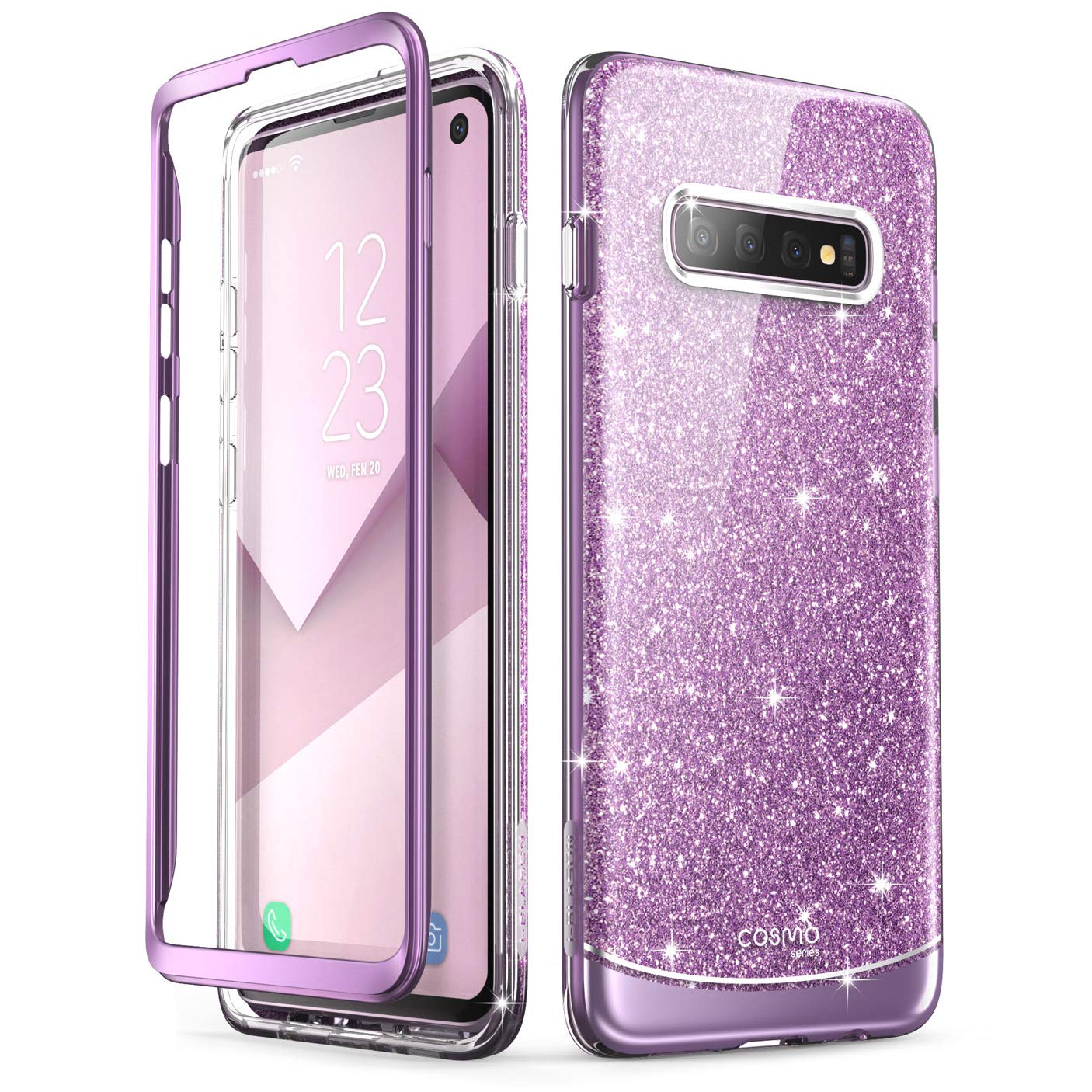 I Blason Cosmo Series Designed For Samsung Galaxy S10 Case Stylish Full Body Protective Bumper Case Without Built In Screen Prot