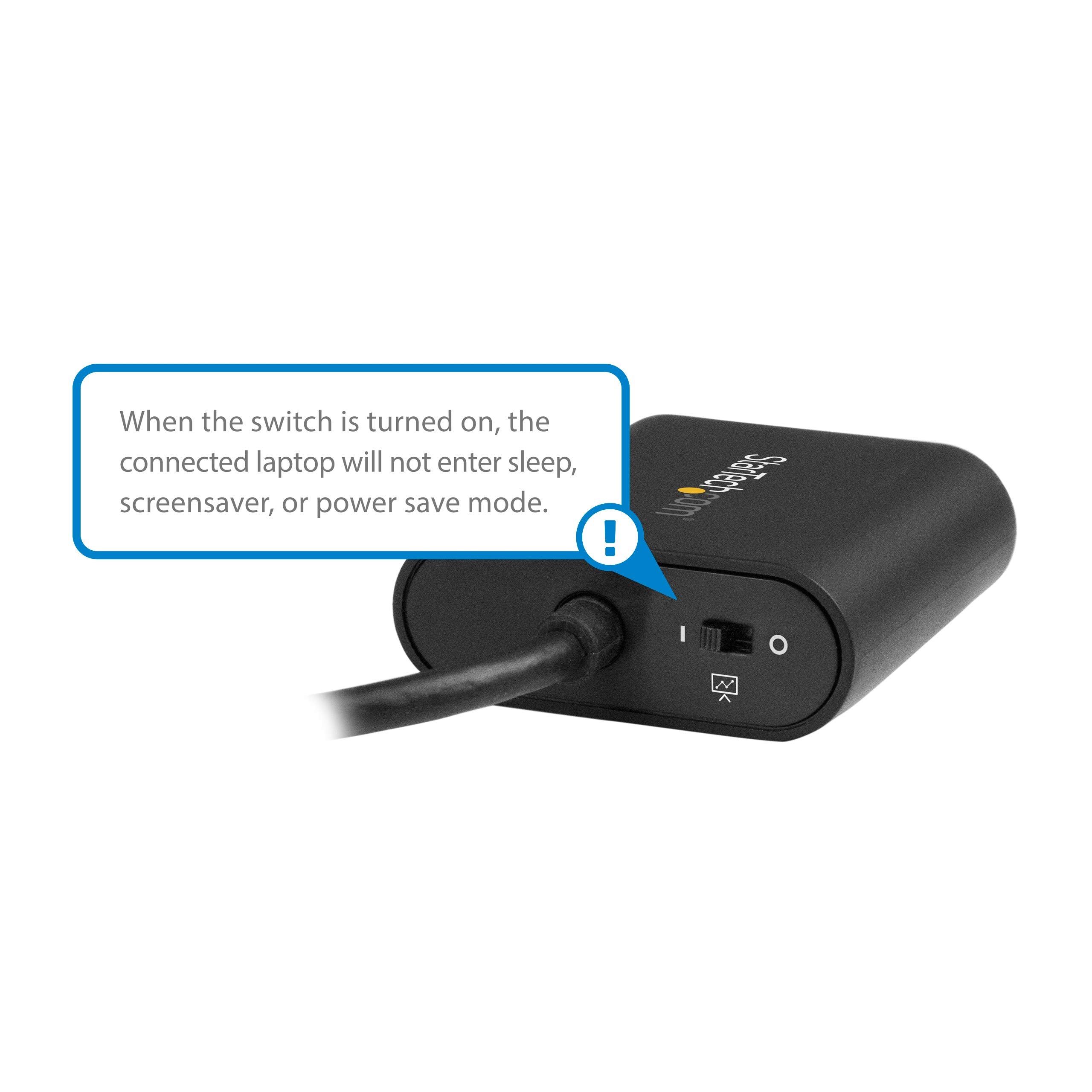 Startech.Com Usb C To Vga Adapter   1920X1200   Usb C Adapter   Usb Type C To Vga Monitor / Projector Adapter (Cdp2Vgasa)
