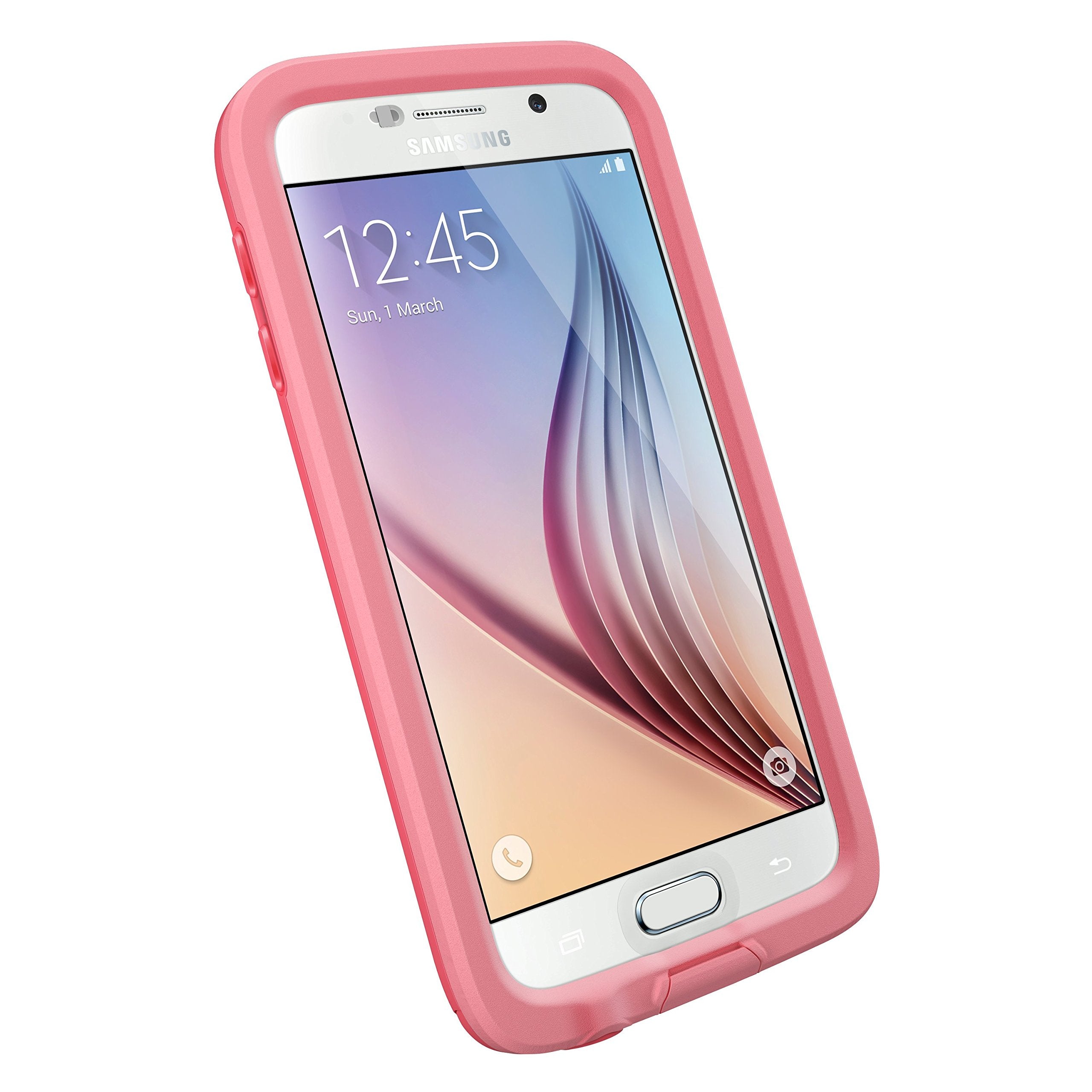 Lifeproof Fre Series Waterproof Case For Samsung Galaxy S6   Retail Packaging   Cutback Coral (Coral/Candy Pink)