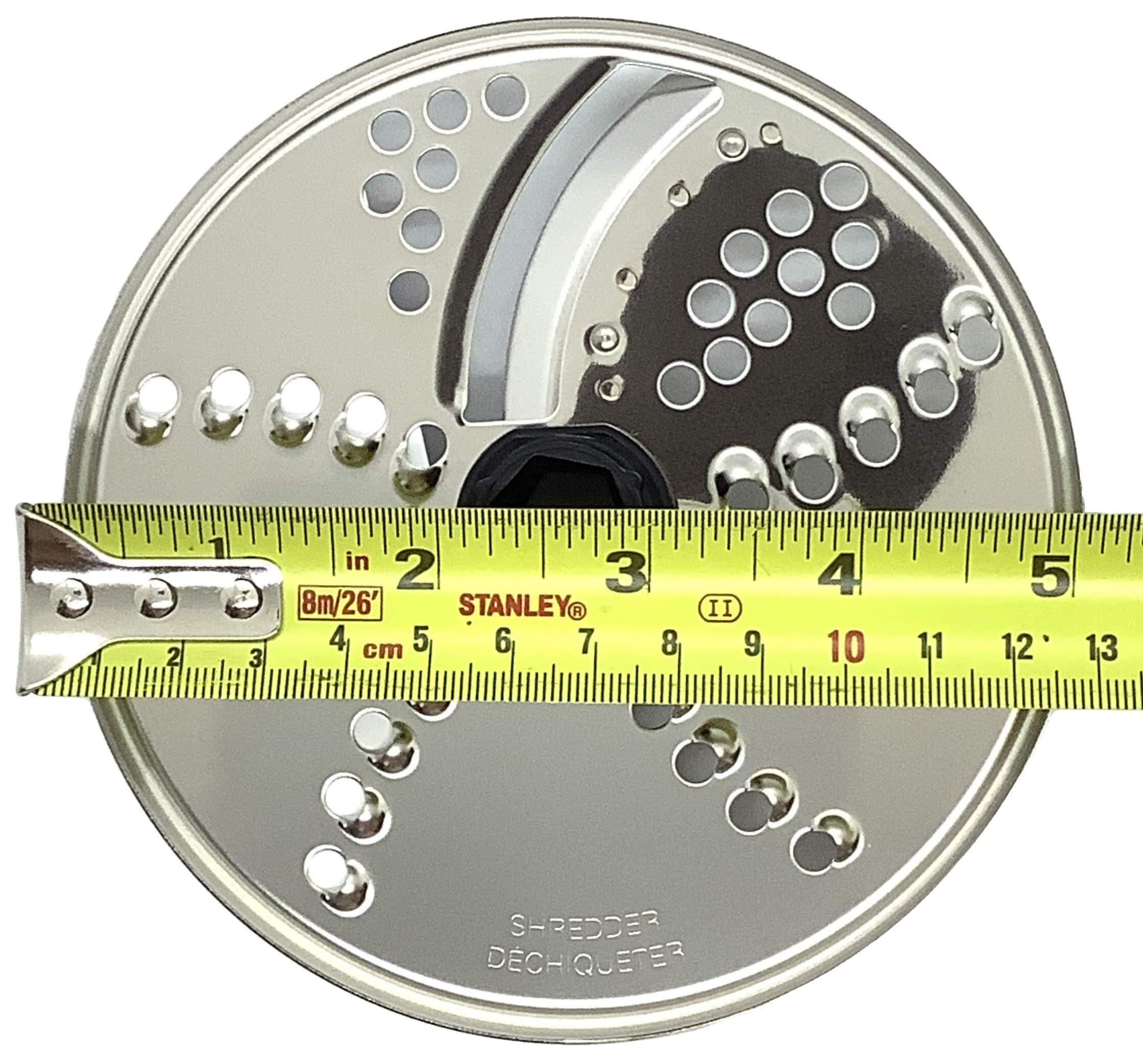 Ninja Chute Feed Lid Slicer Shredder Grater Discs For 40Oz Bowl Bl491 Bl492 Bl493 Bl494 Ct670V Ct671Av Ct672A Ct672V Blender   M