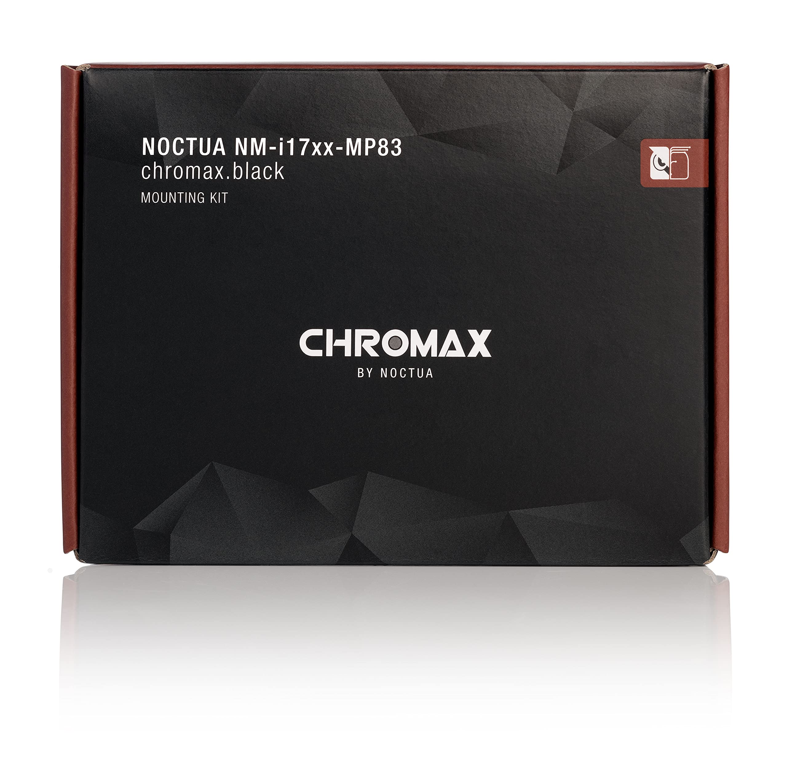 Noctua Nm-I17Xx-Mp83 Chromax.Black, Mounting Kit For Noctua Cpu Coolers On Intel Lga1851 And Lga1700 Platform (Black)